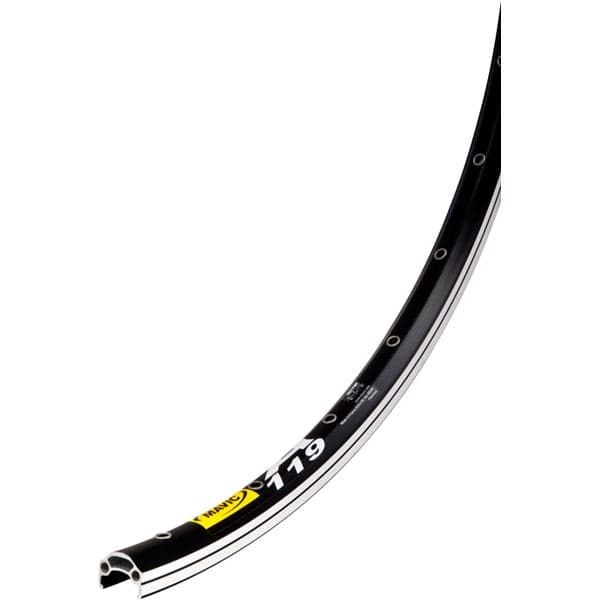 Mavic A119 32 hole hybrid and touring rim; black anodised