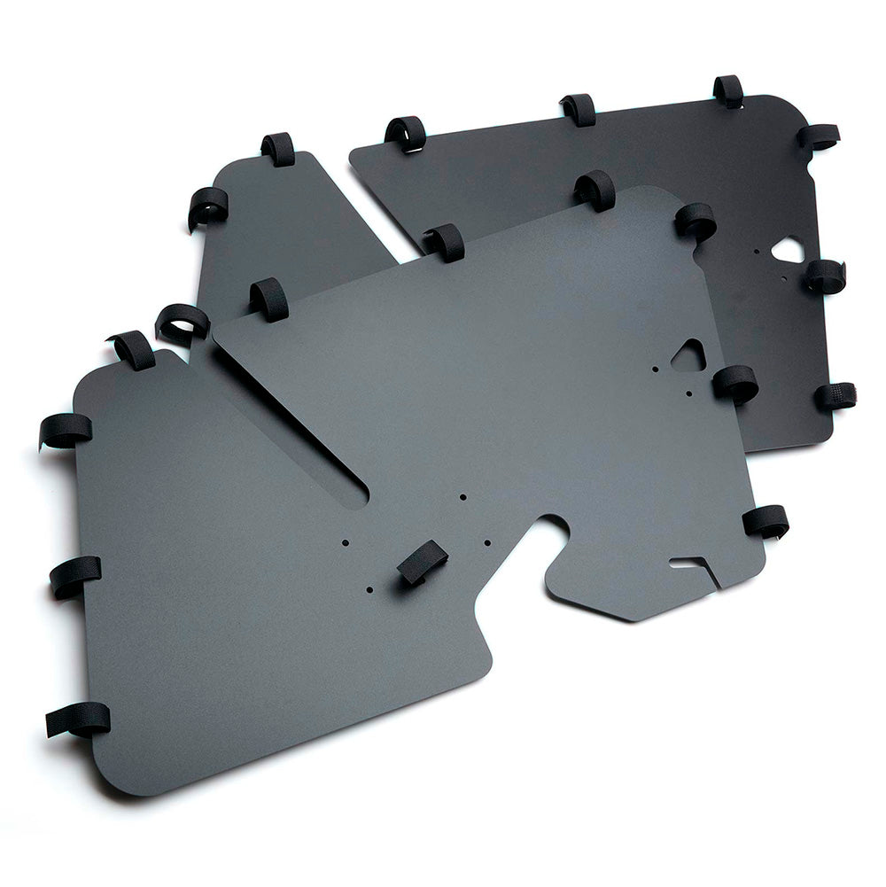 Benno Bikes Wheel Guard Set - Rack 3 Black Rear