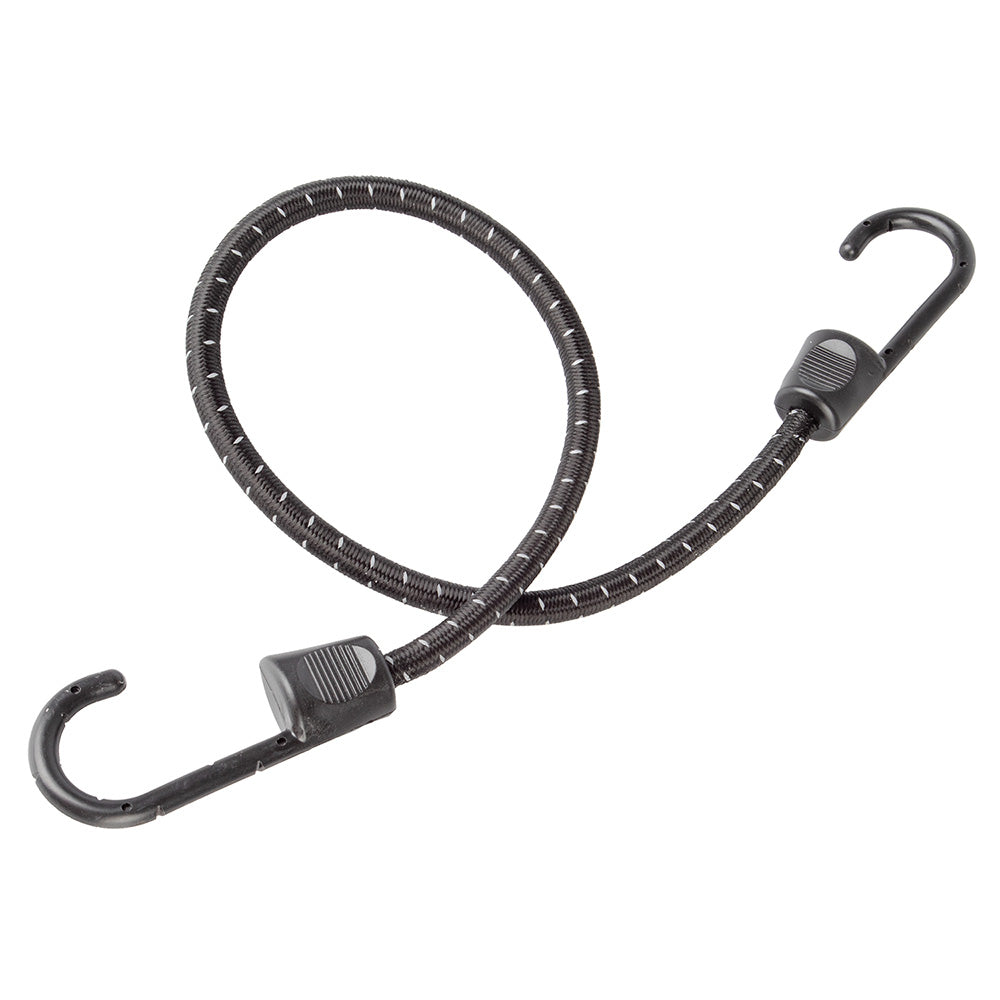 M-Wave P-Hook Bungee elastic luggage Strap Black 100x8cm