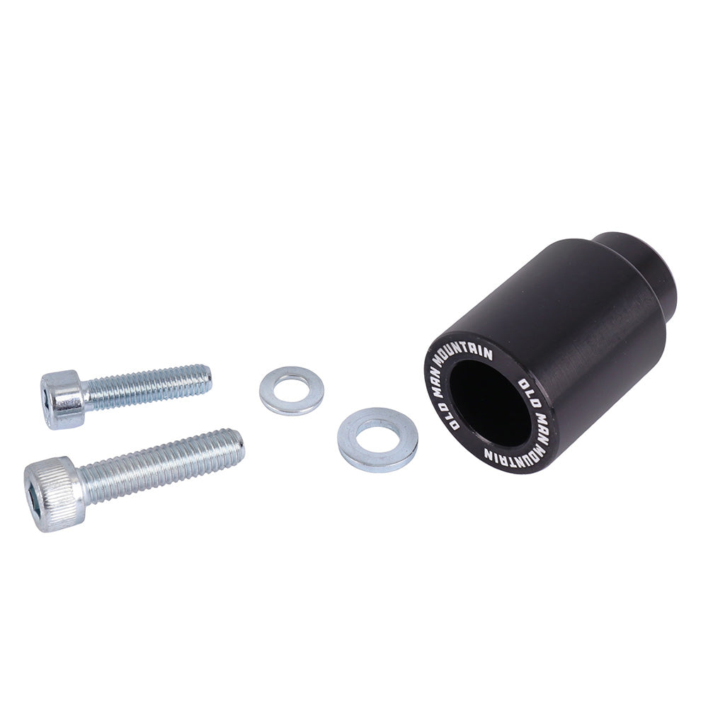 Old Man Mountain Headlight Mount Black Front