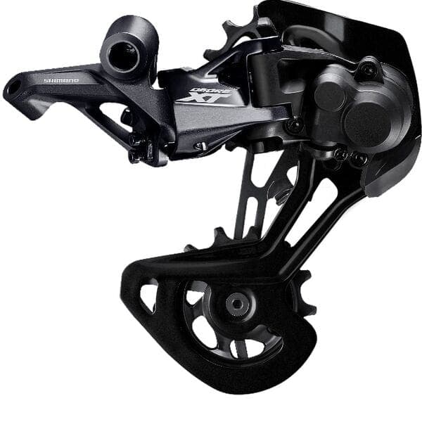 Shimano Deore XT RD-M8100 XT 12-speed rear derailleur; Shadow+ GS single