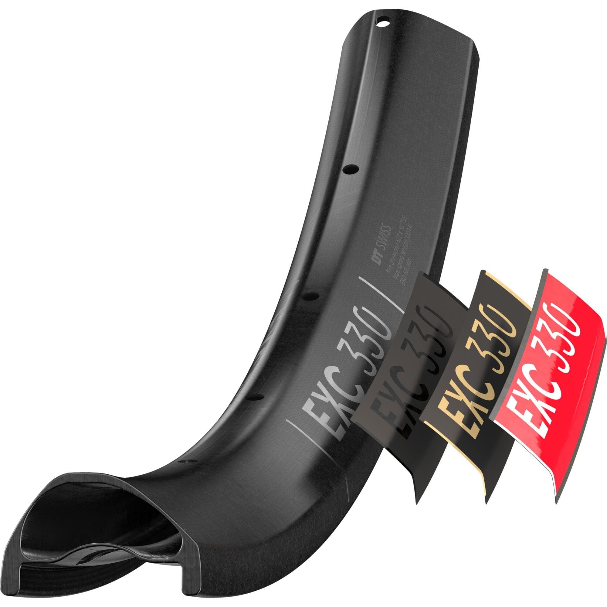 DT Swiss EXC 330 Carbon disc-specific 32 hole Presta-drilled black - 27.5"