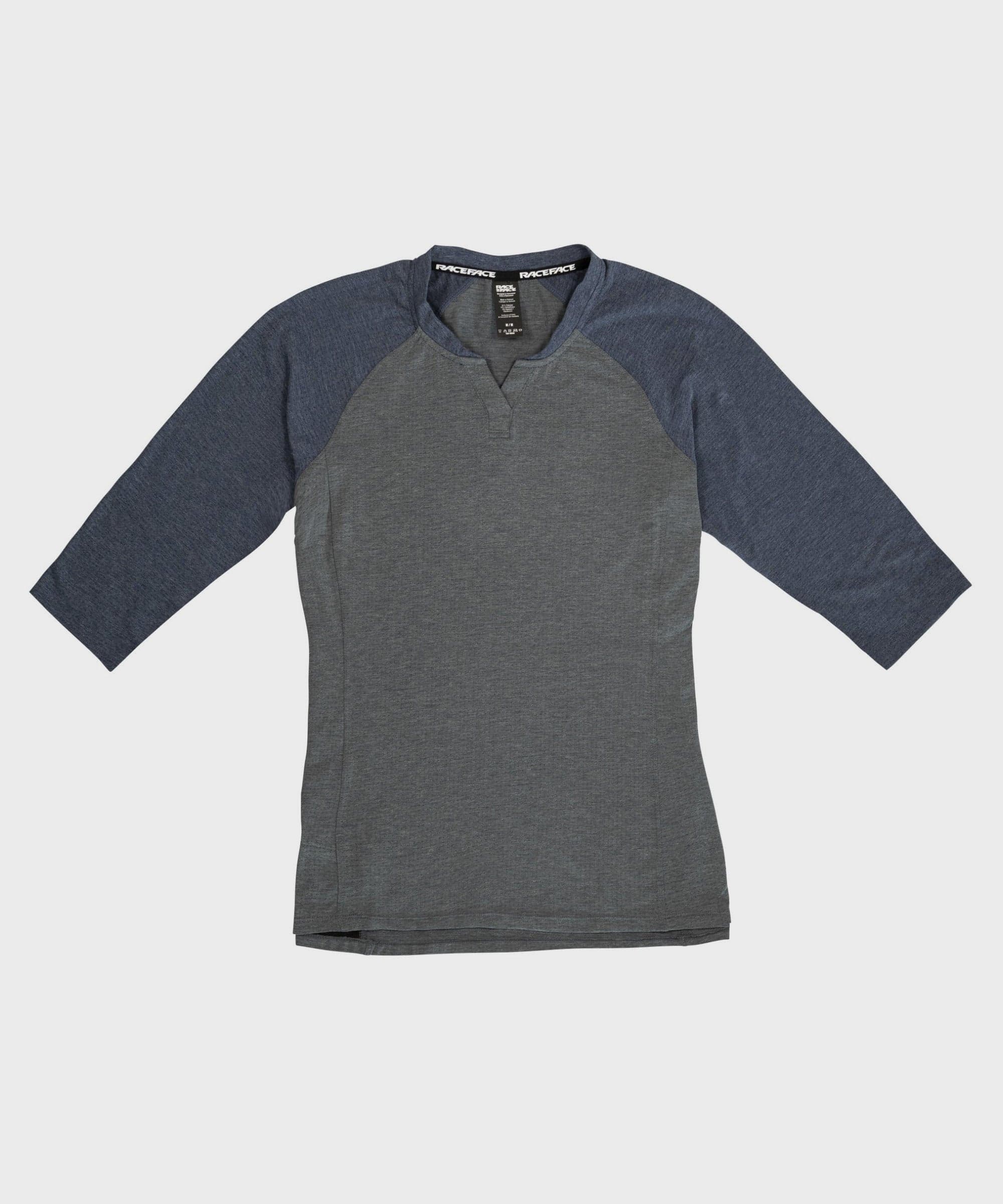 Race Face Traverse Dri Release &frac34; Sleeve Women's Jersey 2021 Navy S