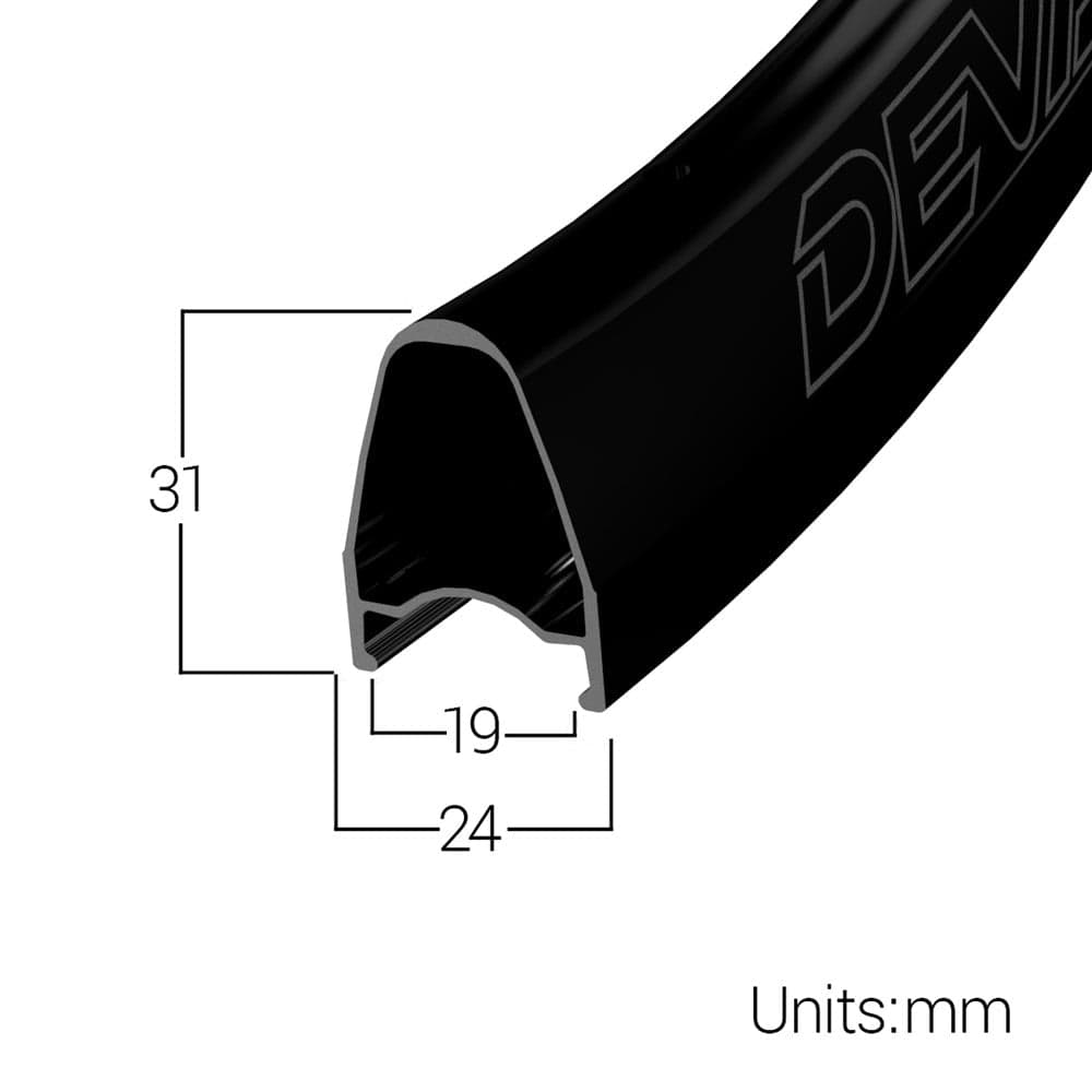 Halo Devaura Disc Rim 700c White 24H