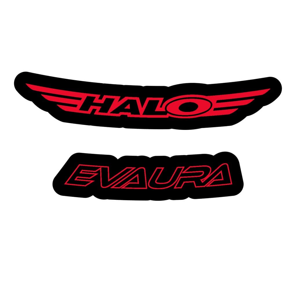 Halo Evaura Disc Decal Kits Red