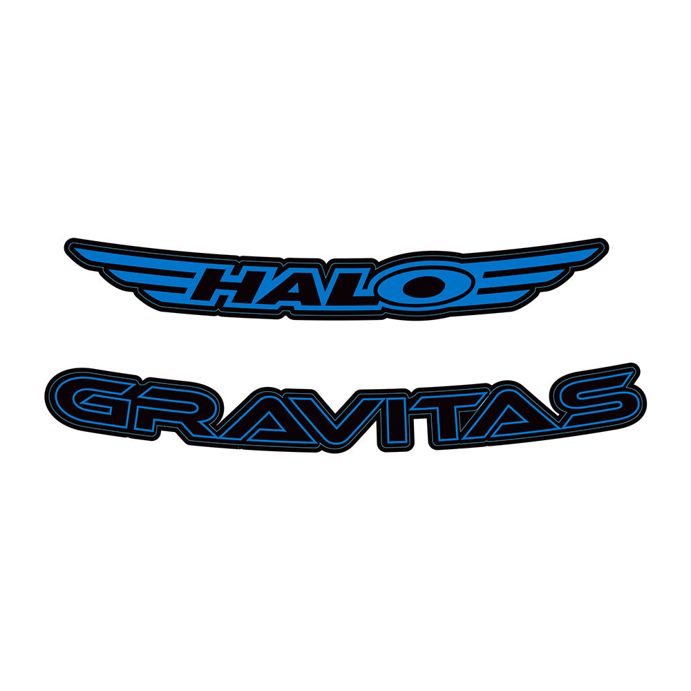 Halo Gravitas Decal Kits Blue