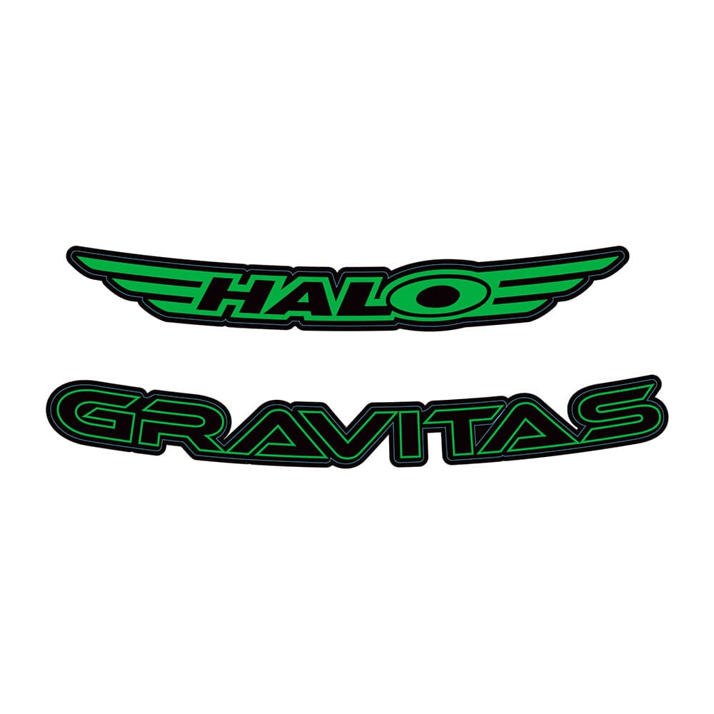 Halo Gravitas Decal Kits Green