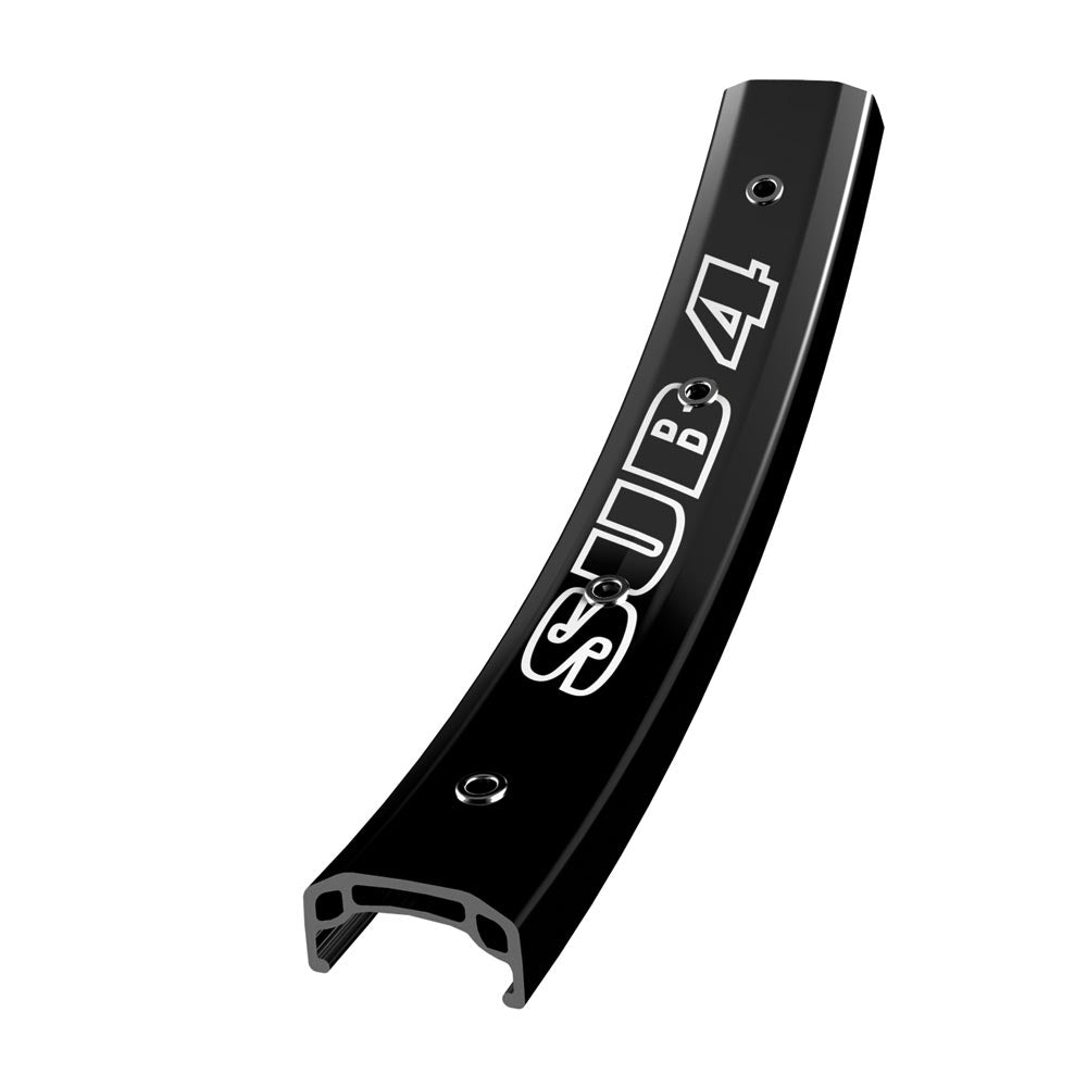 Halo Sub-4 20" BMX Racing Rim  Black 36H