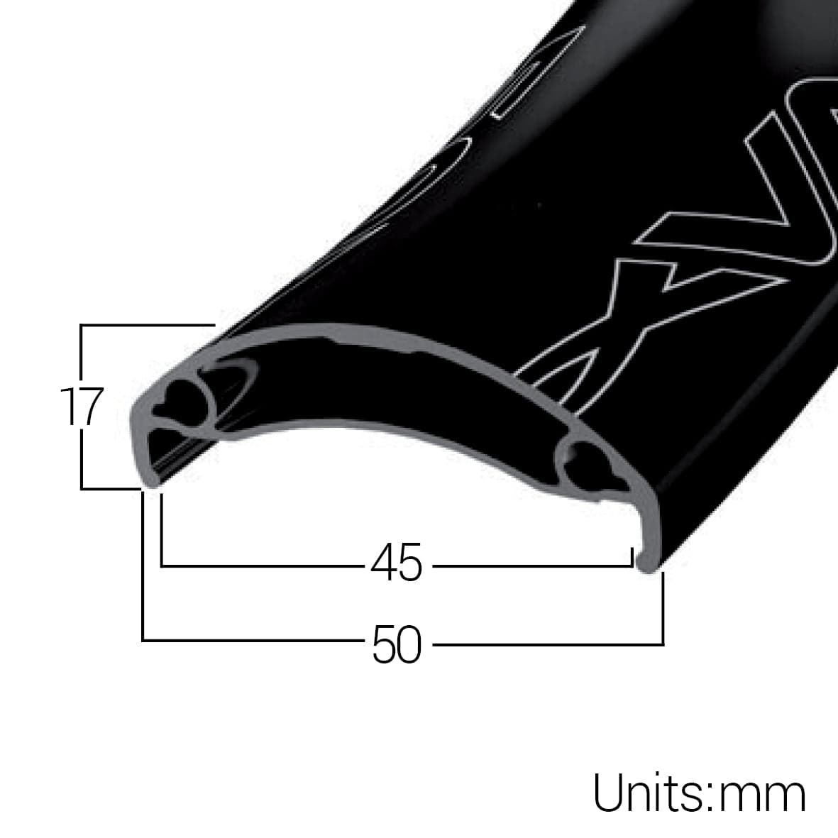 Halo Vapour 50 29" MT2 Boost Front 29 Black