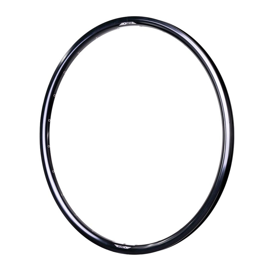 Halo White Line Road Disc Rim, 23mm wide x 25mm deep alloy rim with SS eyelets, ERD 590