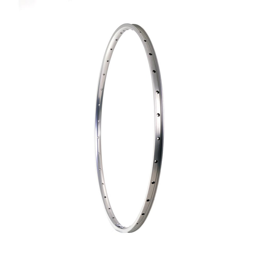 Halo White Line Classic Rim, Double Wall Road/City 24mm Anodised with SS Eyelets, ERD 606