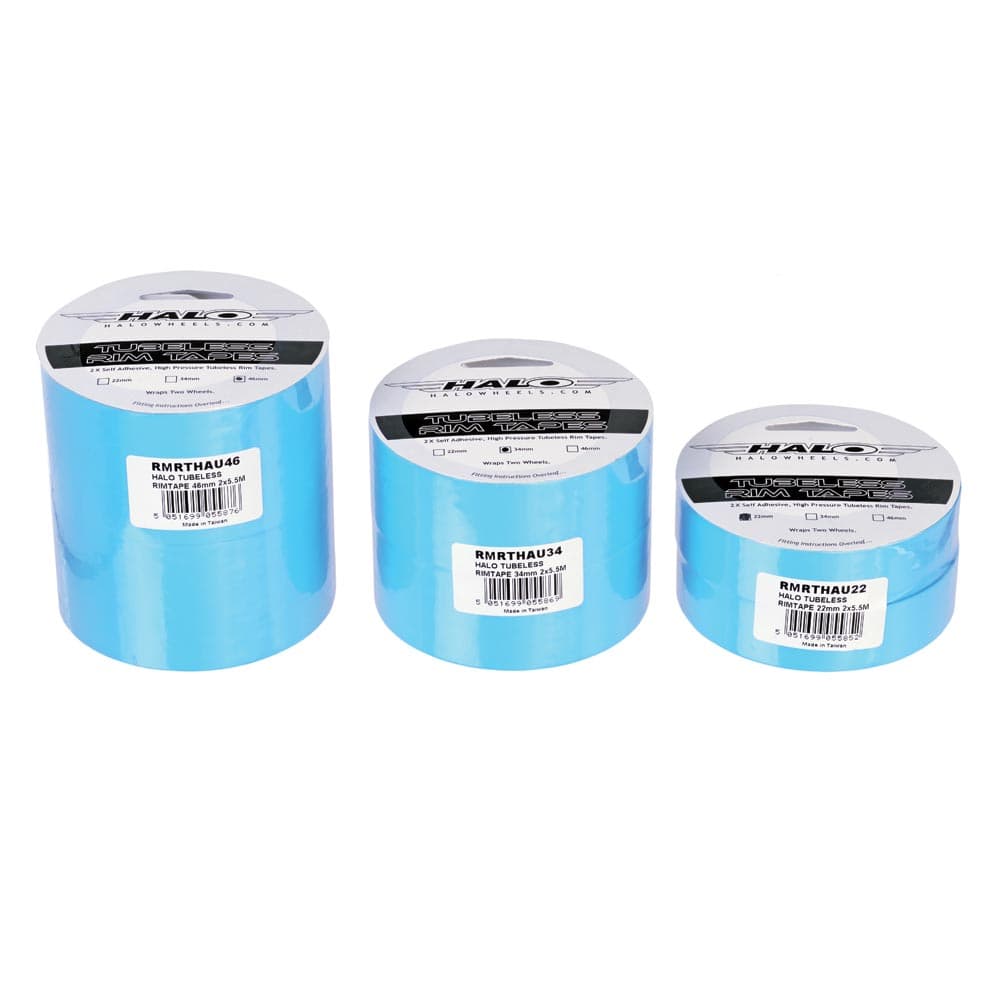 Halo Tubeless Rim Tape Blue 22mm