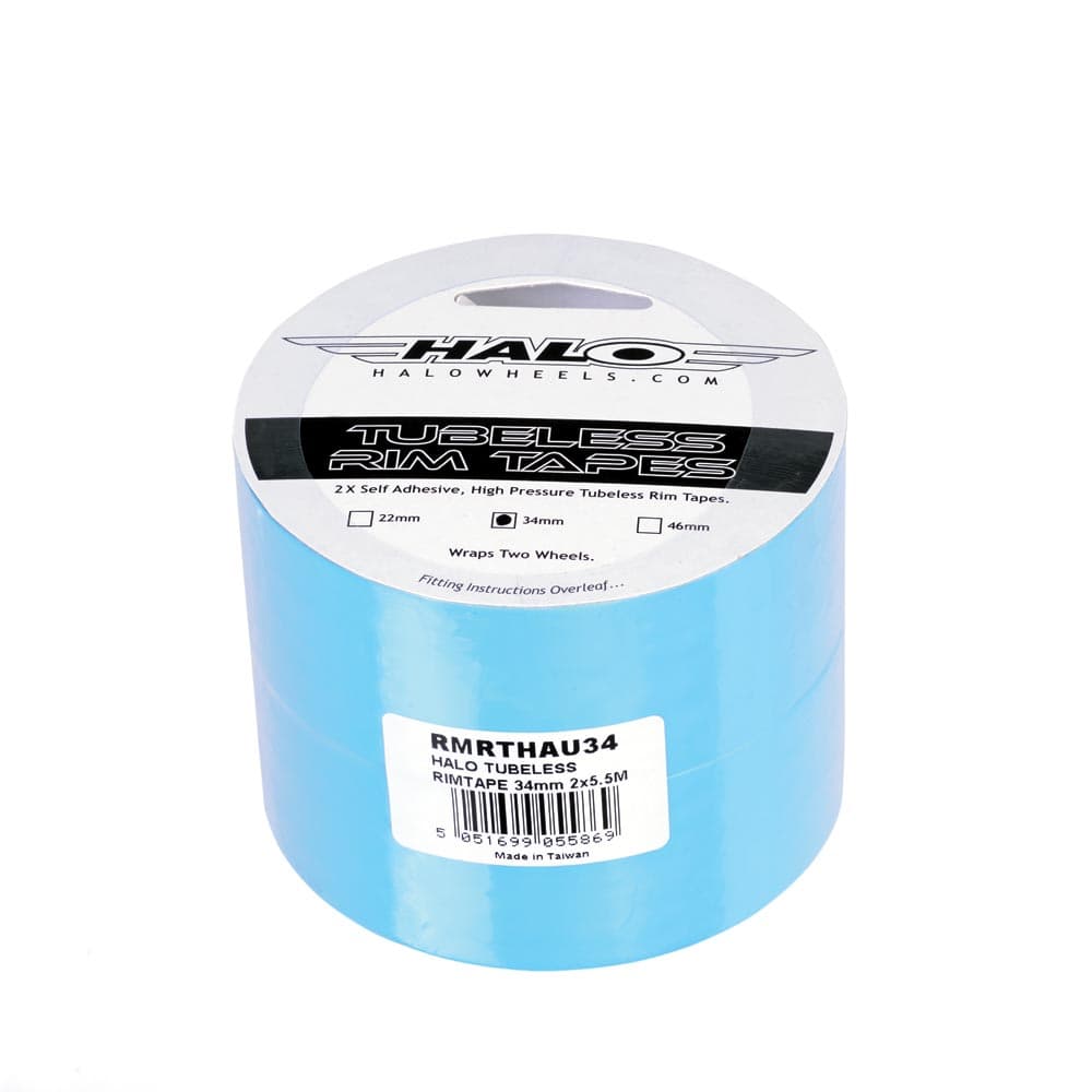 Halo Tubeless Rim Tape Blue 34mm