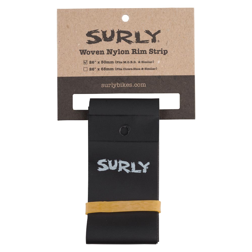 Surly - Parts MOBD Rim Strips Black 50mm – BikeParts.co.uk