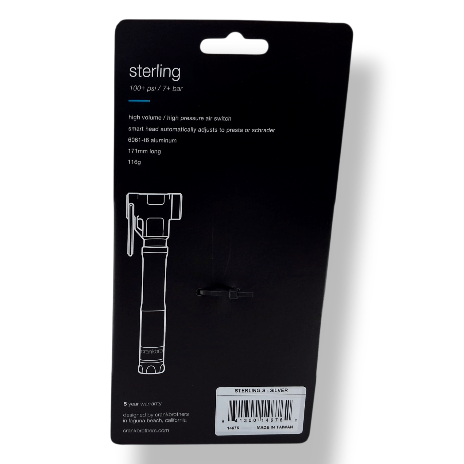 Crankbrothers Pump Sterling S