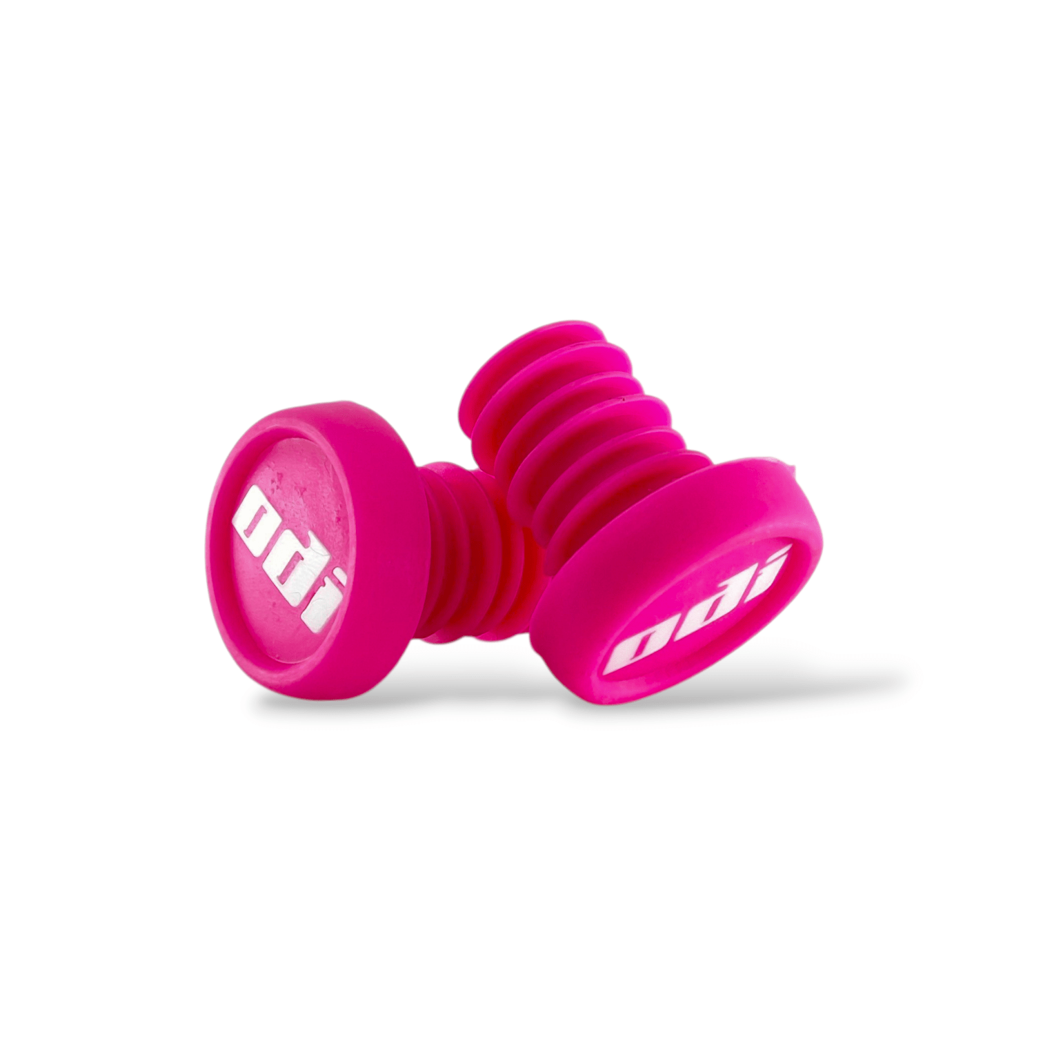 ODI BMX 2 Colour Push In Plugs - Pink