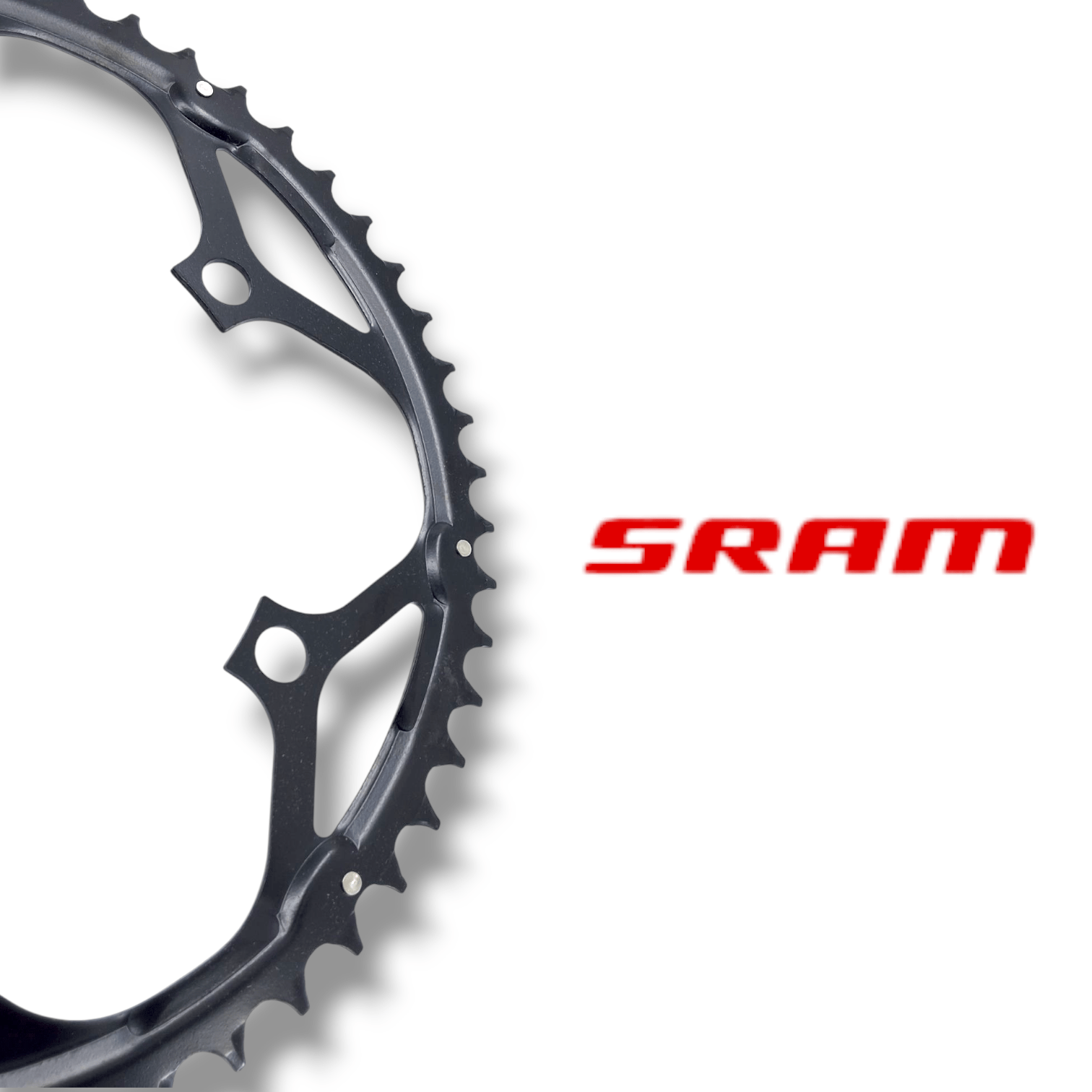 Truvativ Spare - Chain Ring Road 52T 130 Triple V2 Steel Matte Black (52-42-30): Black 52T