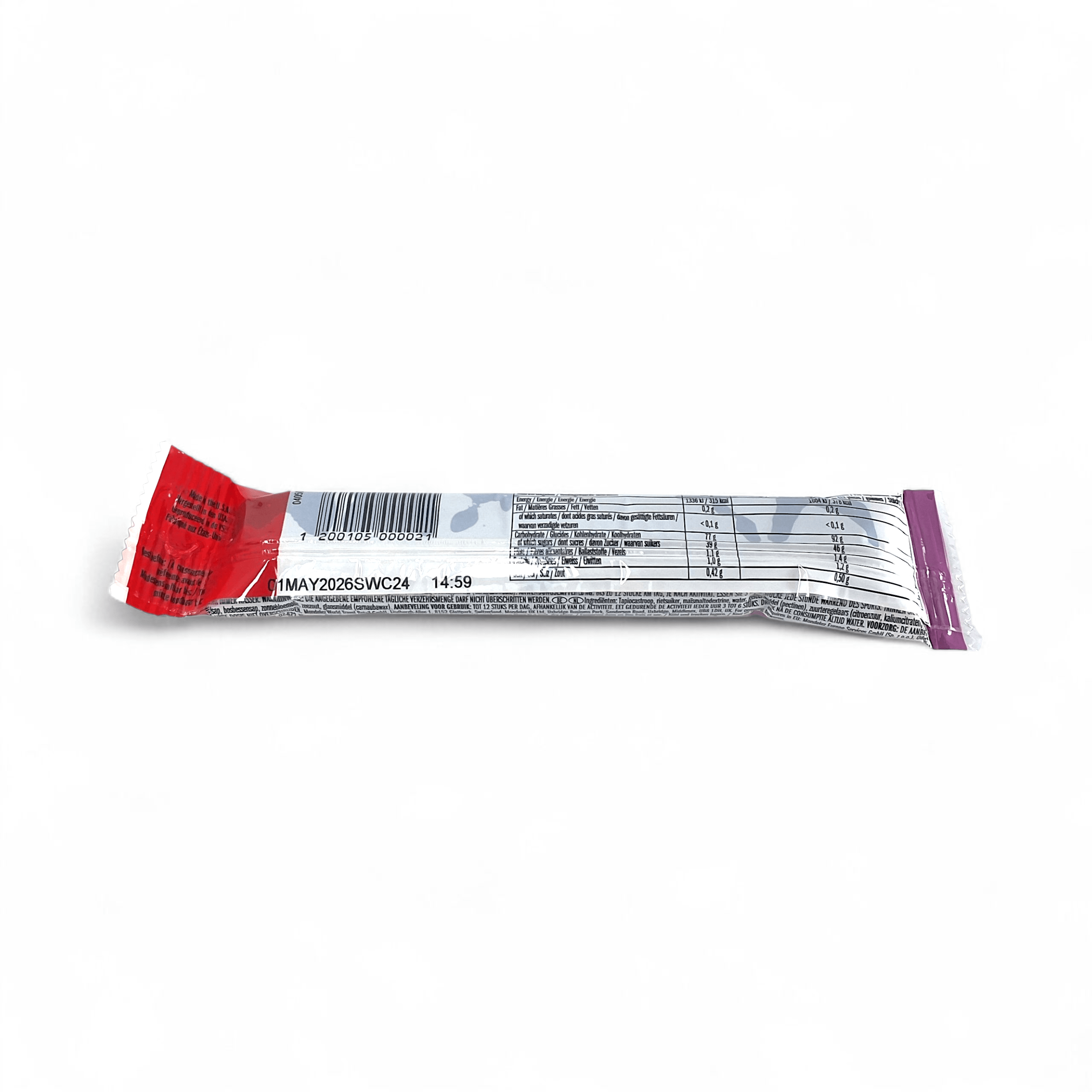 Clif Blok Energy Chews Mountain Berry 18 Pack