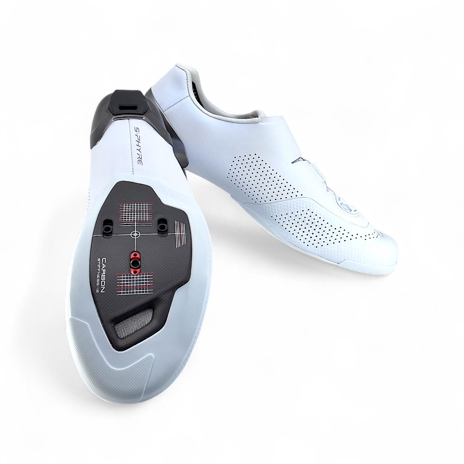 Shimano S-PHYRE RC9 (RC903) Shoes; White; Size 45.5