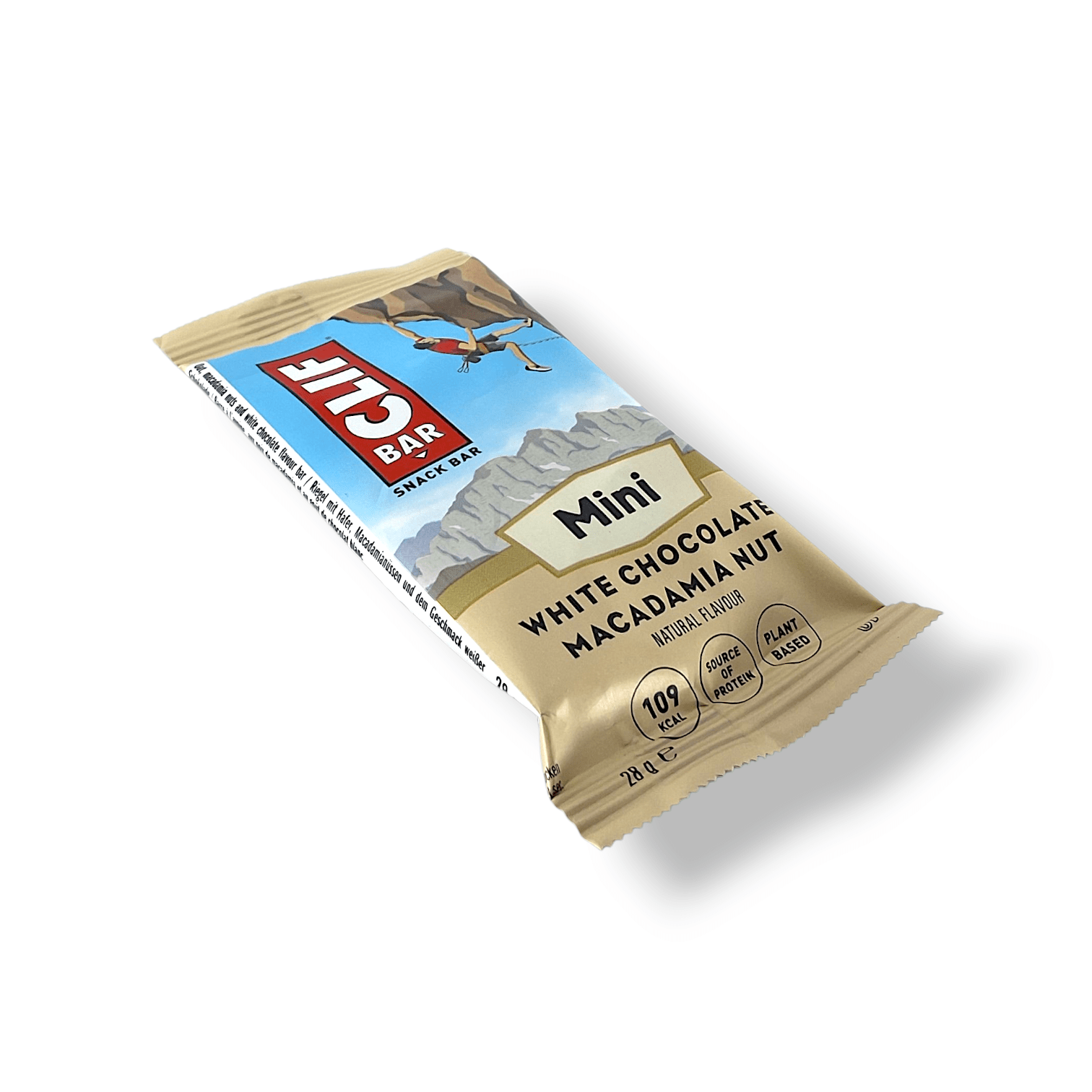 Clif Bar Mini White Chocolate Macadamia 10 Pack 70% Organic