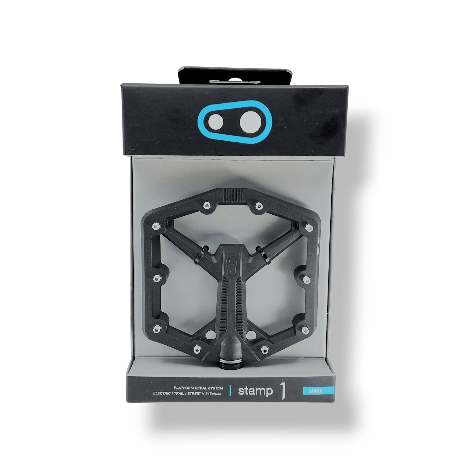 Crankbrothers Stamp 1 V2 - Black - Large