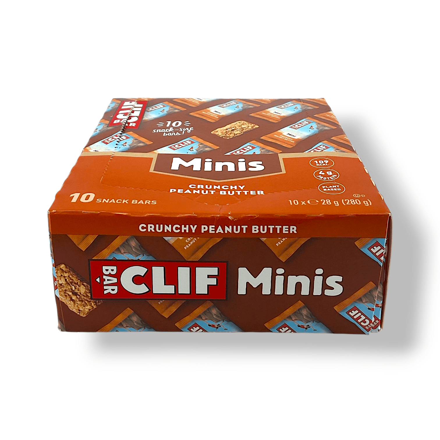 Clif Bar Mini Crunchy Peanut Butter 10 Pack 70% Organic