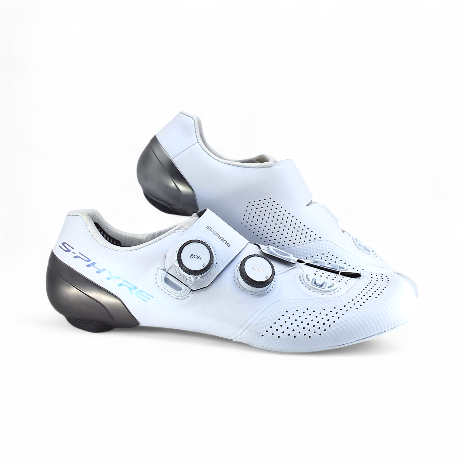 Shimano S-PHYRE RC9 (RC903) Shoes; White; Size 45.5