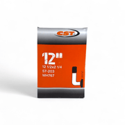 CST 12 1/2 X 2 1/4 Inch Inner Tube With A 90 Degree Schrader - 12.5 - Black
