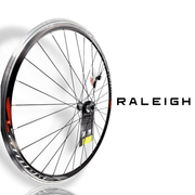 Tru-build wheels 700C Front Wheel, Shimano 105, Mach1 Omega Rim, 32H, Black - Front - Black