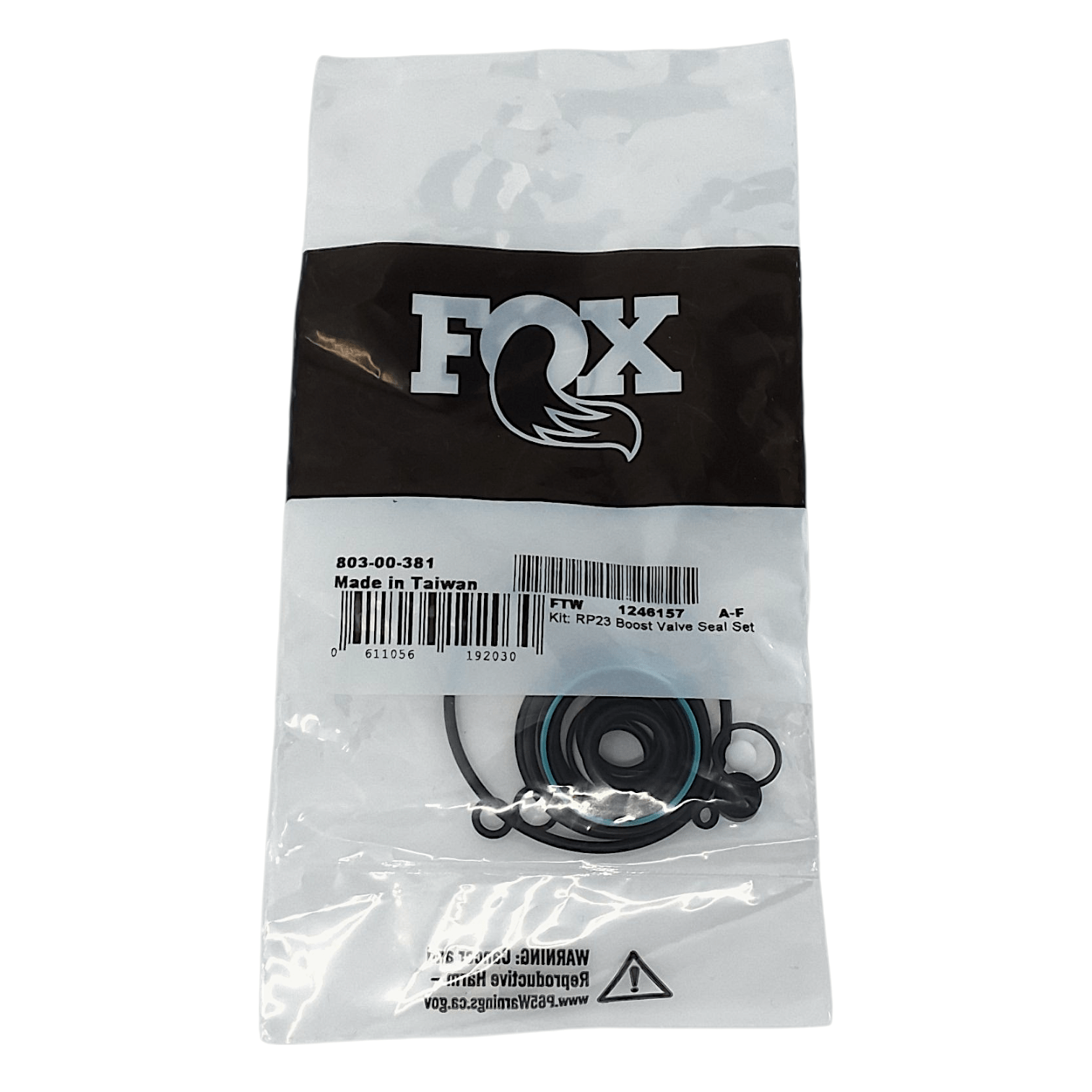 FOX RP23 Boost Valve Rear Shock Rebuild Seal Kit