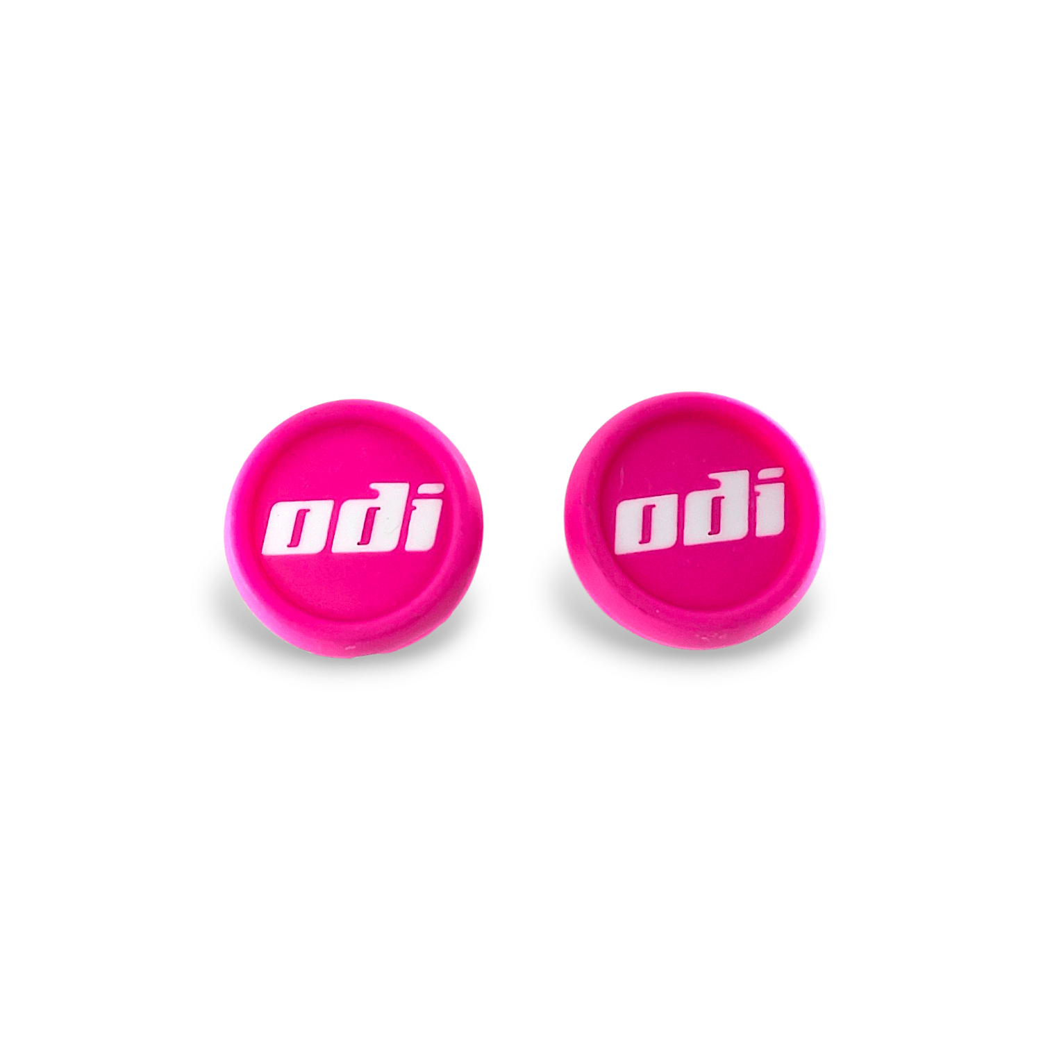 ODI BMX 2 Colour Push In Plugs - Pink