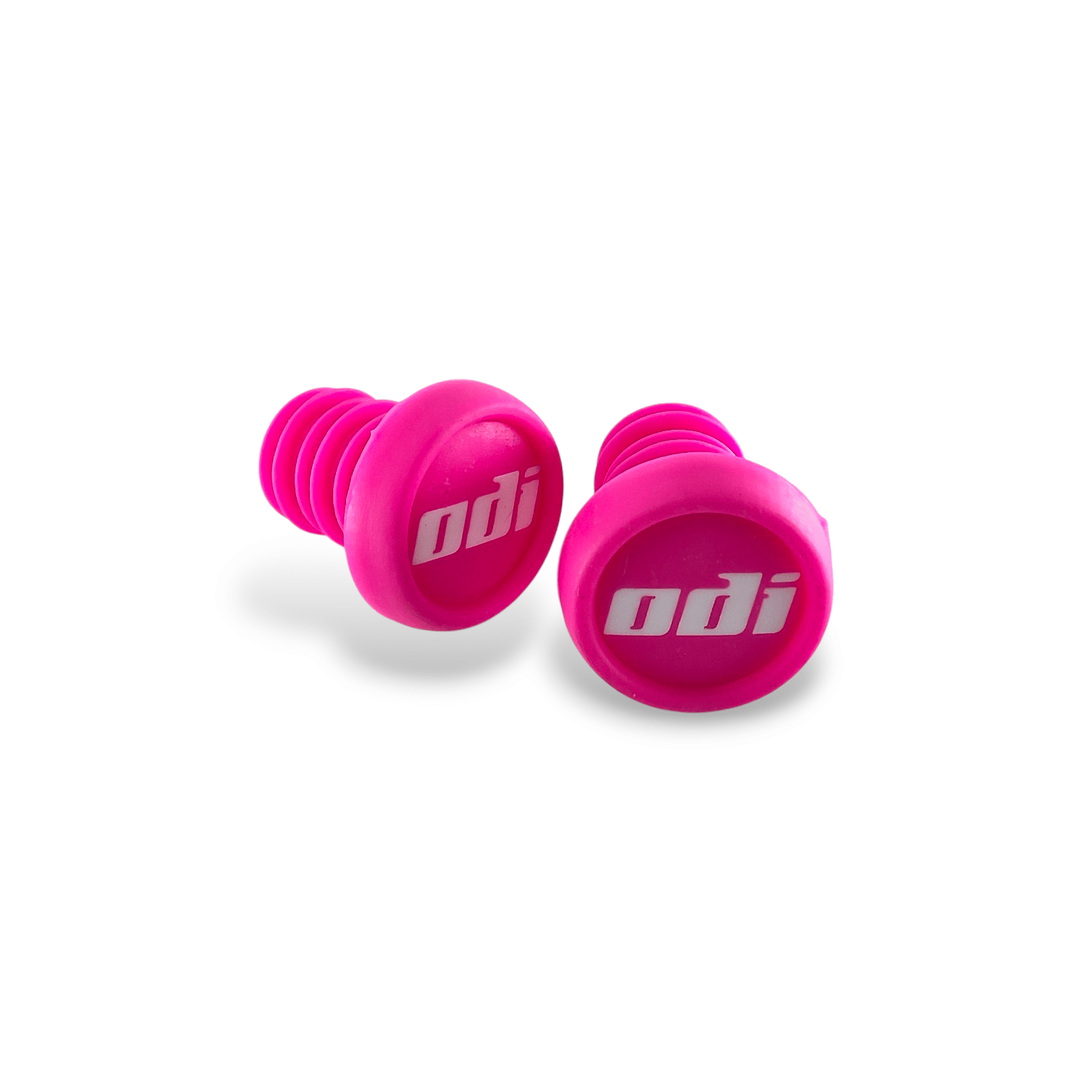 ODI BMX 2 Colour Push In Plugs - Pink
