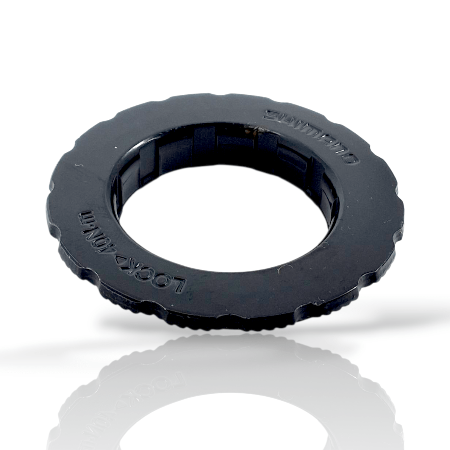 Shimano Spares SM-RT10 lock ring and washer - BLACK