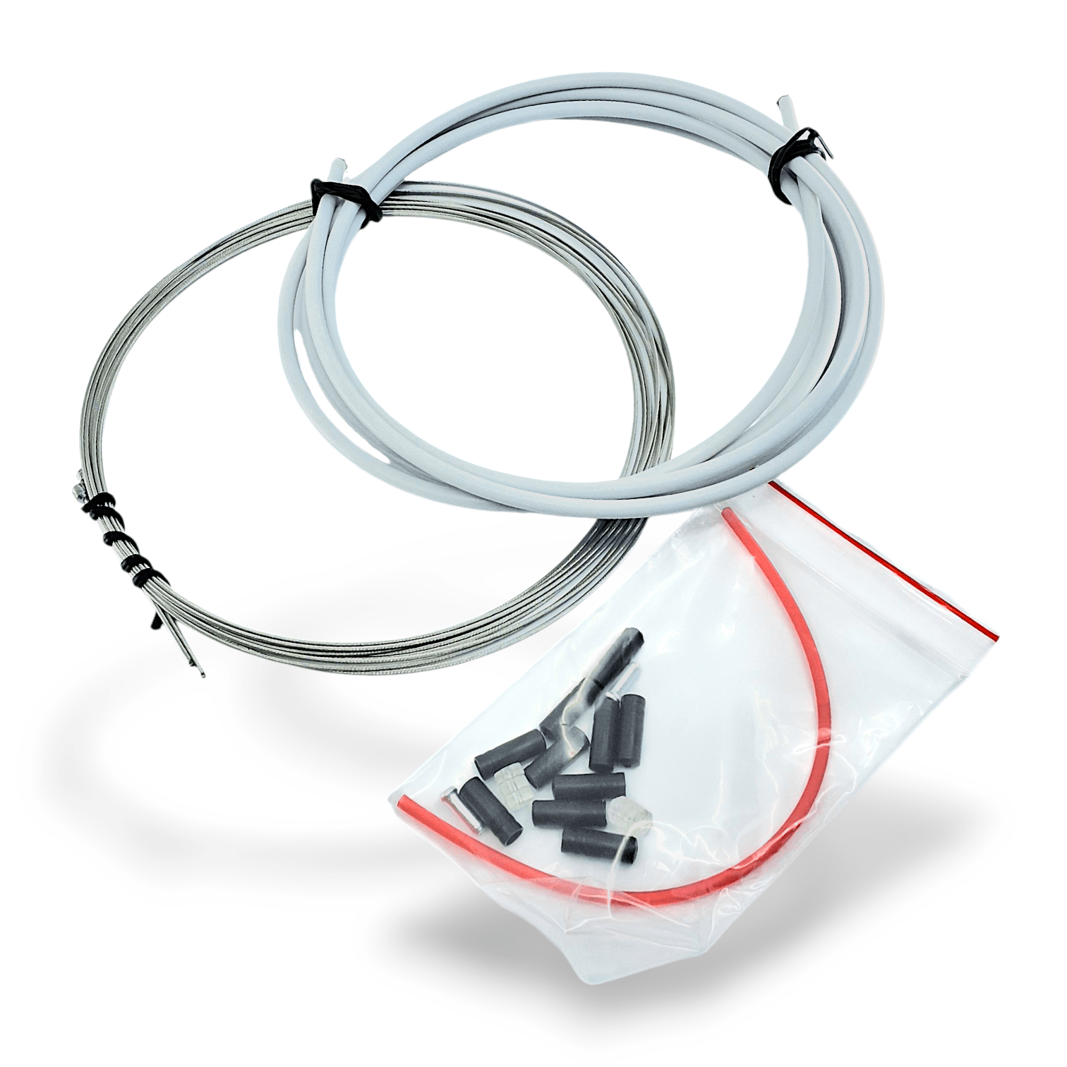 Clarks Universal Gear Kit - Stainless Steel, Shimano and Campag "WHITE" - A12AO31