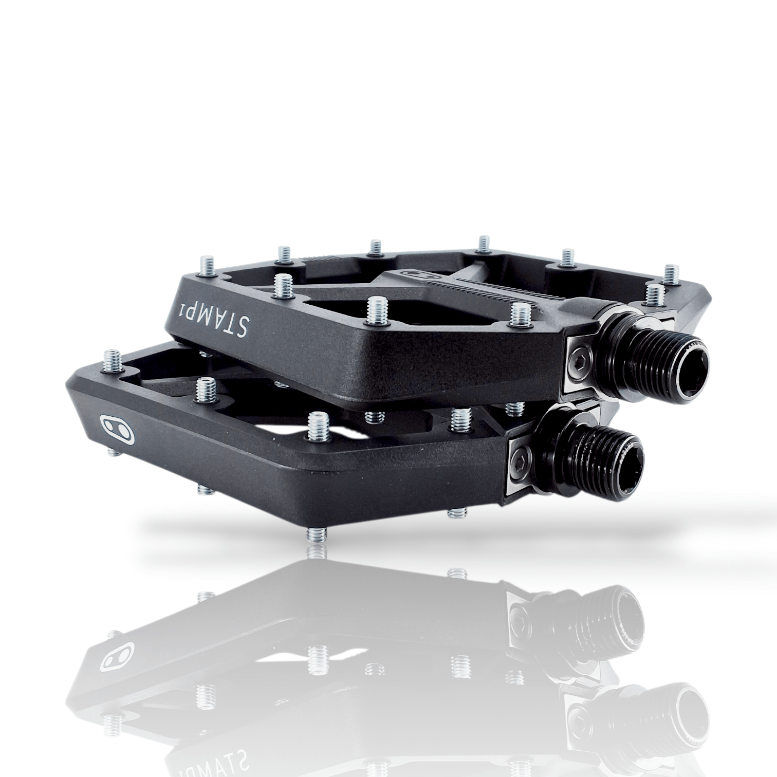 Crankbrothers Stamp 1 V2 - Black - Large