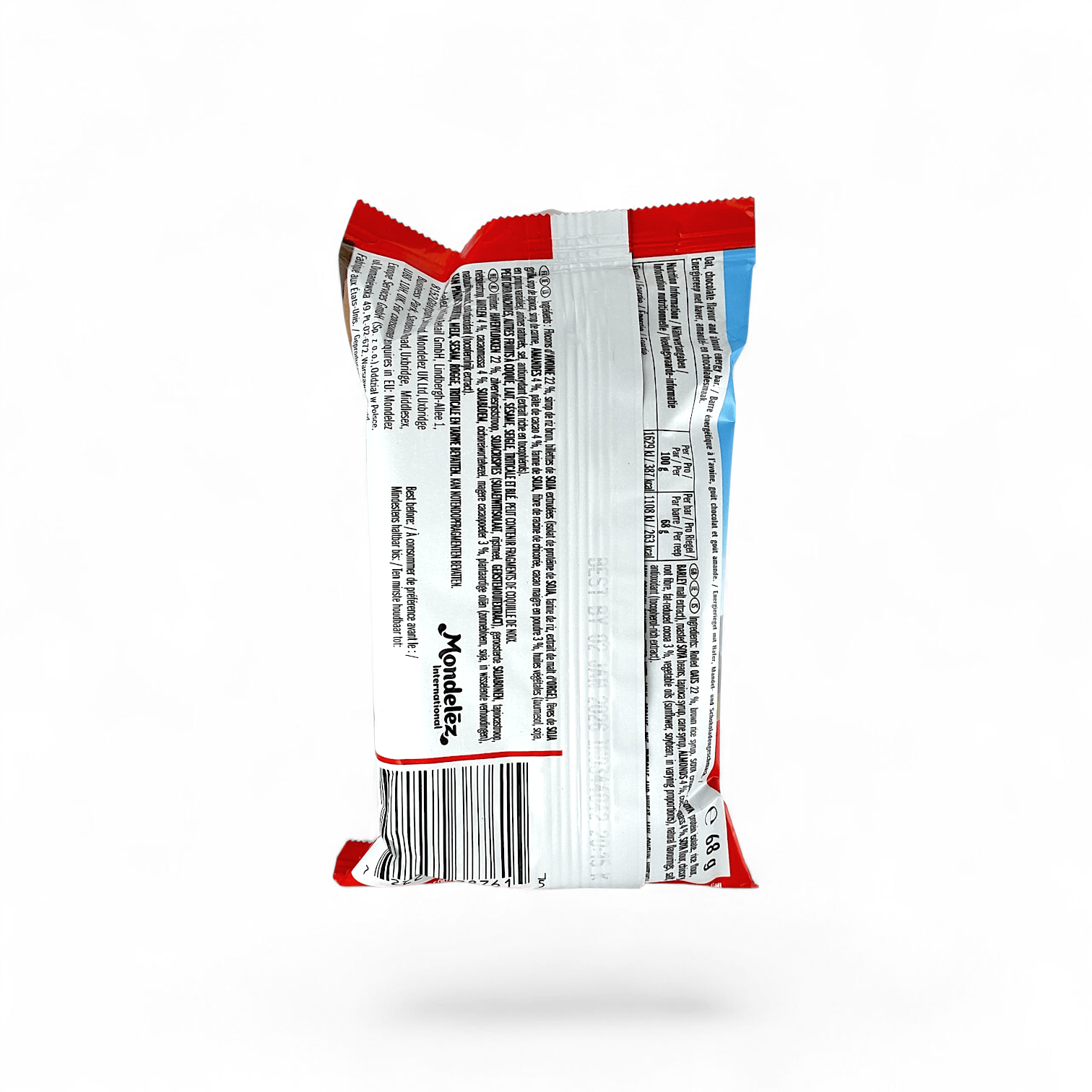 Clif Bar Chocolate Almond Fudge 12 Pack 70% Organic