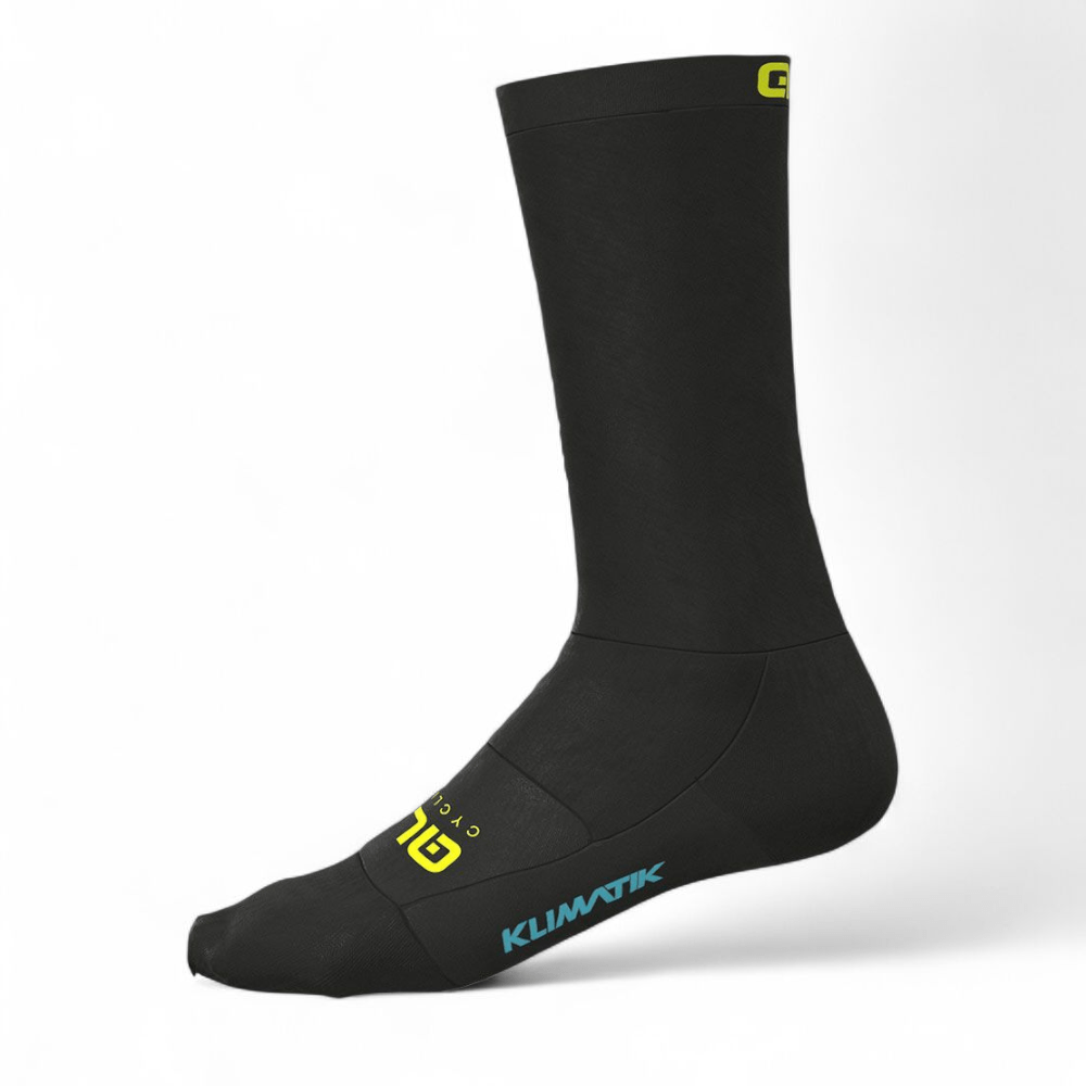 Ale Clothing Klimatik 22cm Socks Black/Yellow S