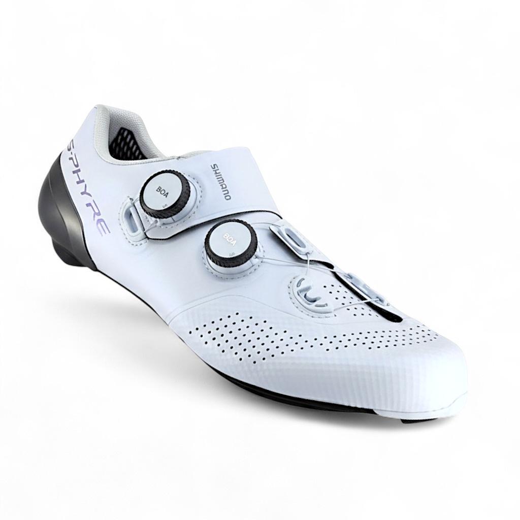Shimano S-PHYRE RC9 (RC903) Shoes; White; Size 45.5