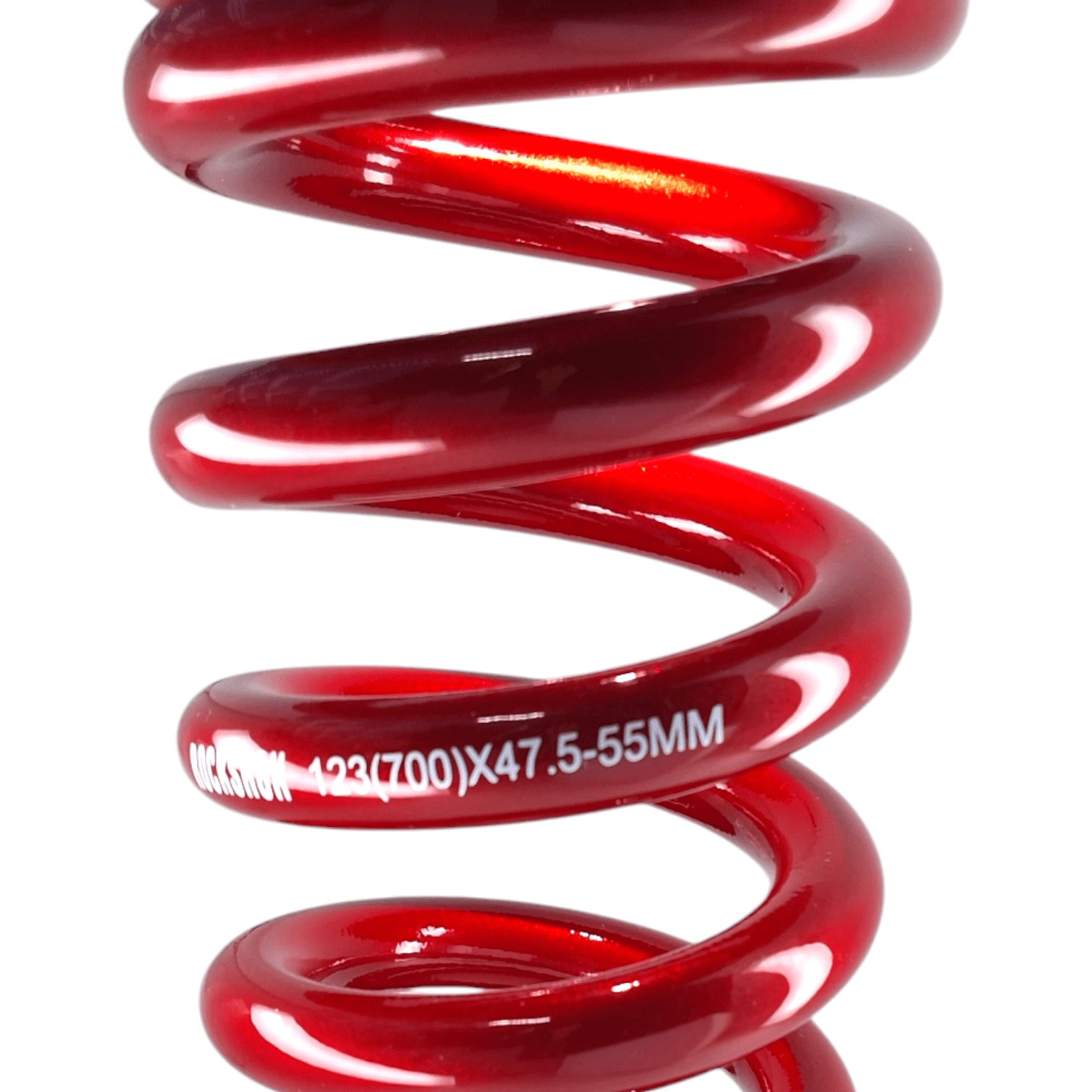 Rockshox Spring, Metric Coil, Electric Red, Length 134Mm, Spring Travel (47.5-55Mm):  700Lb