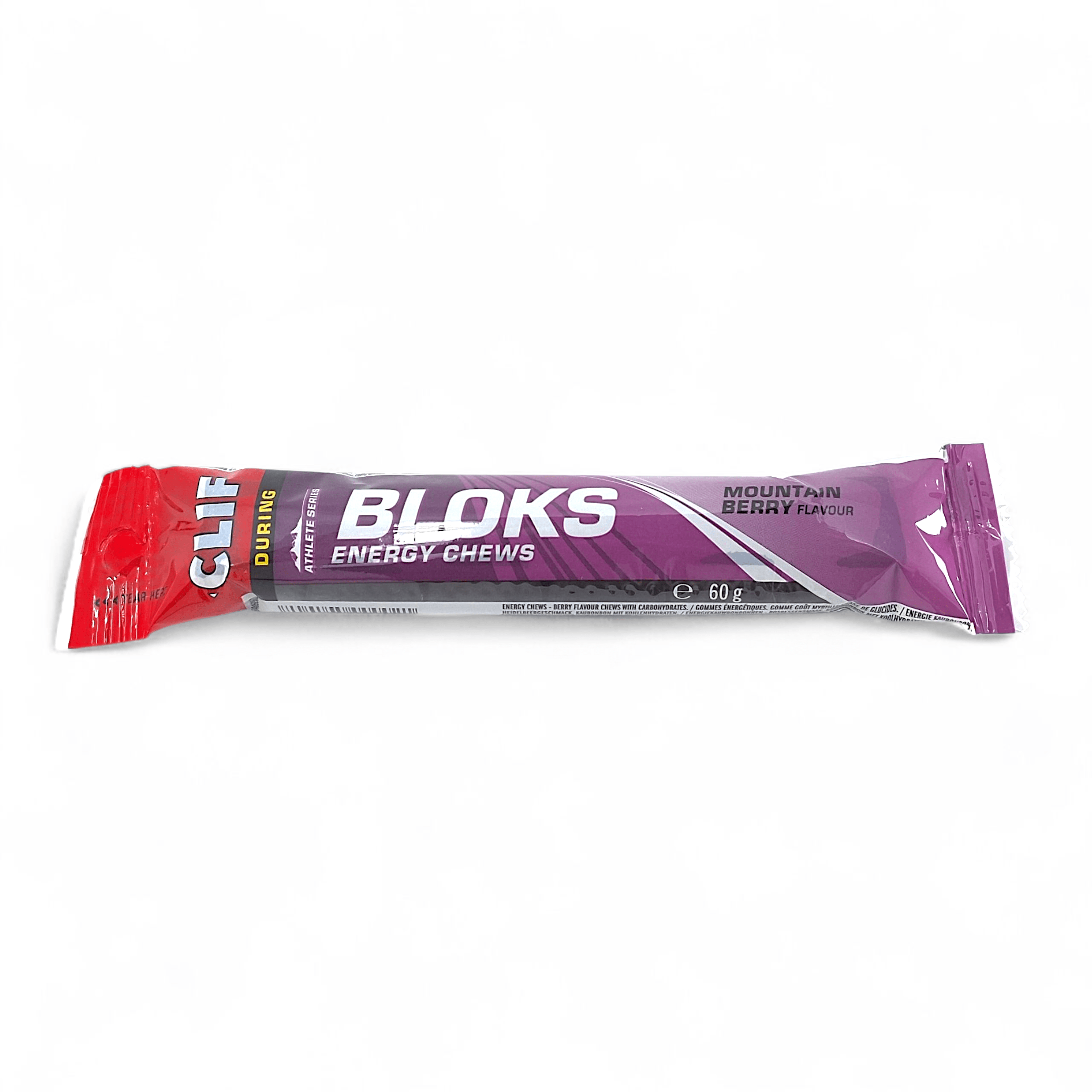 Clif Blok Energy Chews Mountain Berry 18 Pack