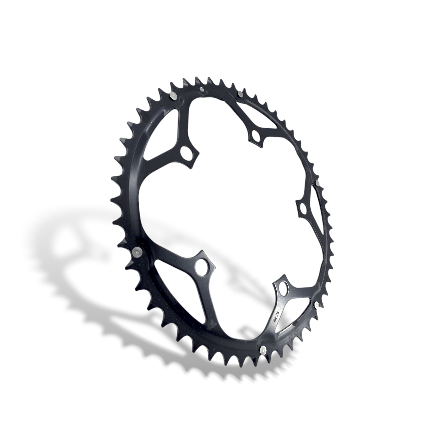 Truvativ Spare - Chain Ring Road 52T 130 Triple V2 Steel Matte Black (52-42-30): Black 52T