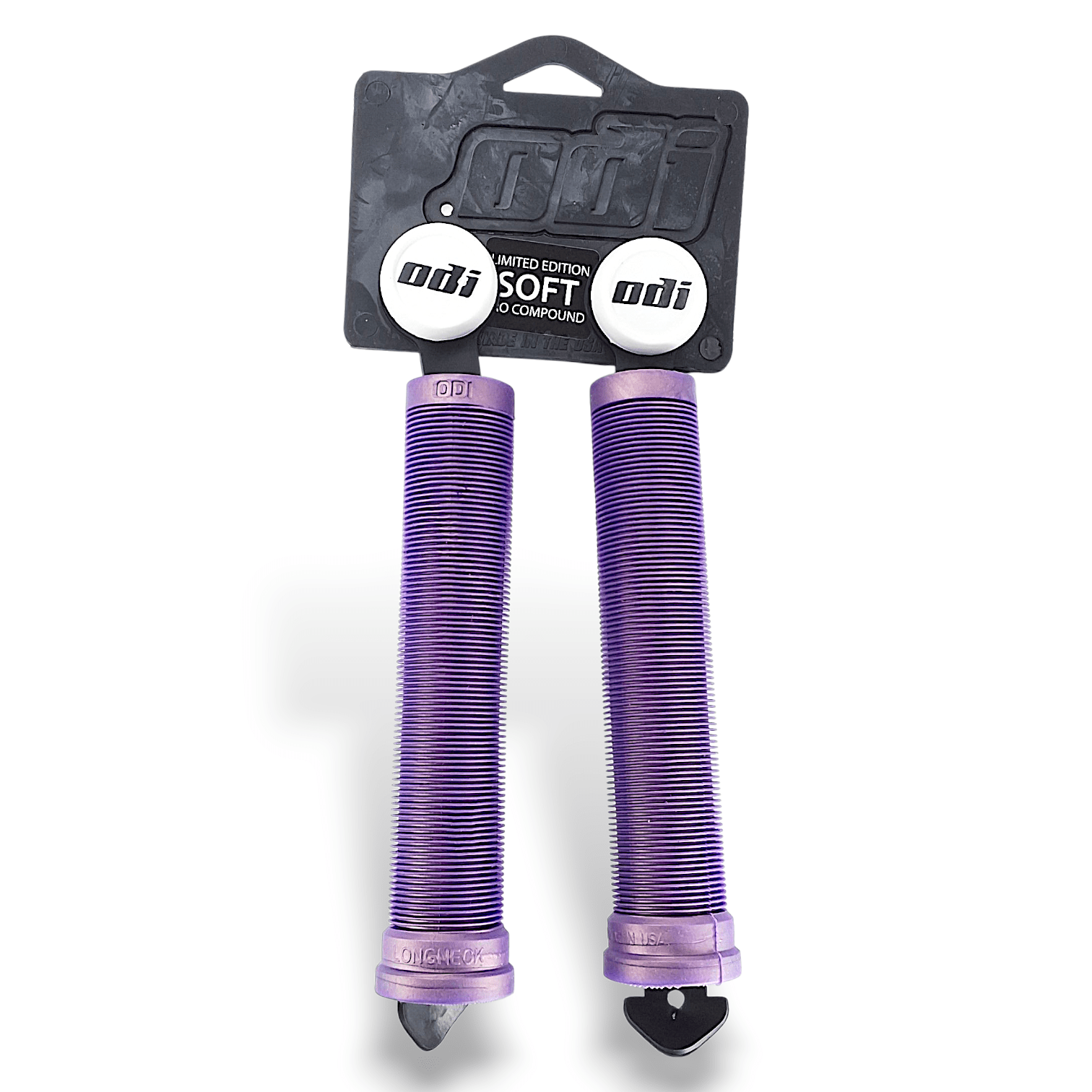 ODI Longneck SLX BMX / Scooter Grips 160mm - Iridescent Purple