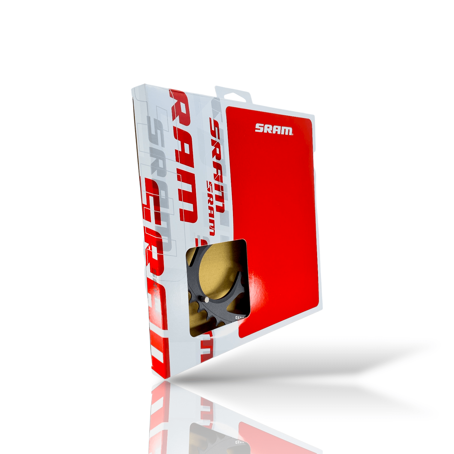 Sram Spare - Chain Ring Road 50T 110 B V2 Aluminium 4Mm Black (50-34): Black 50T