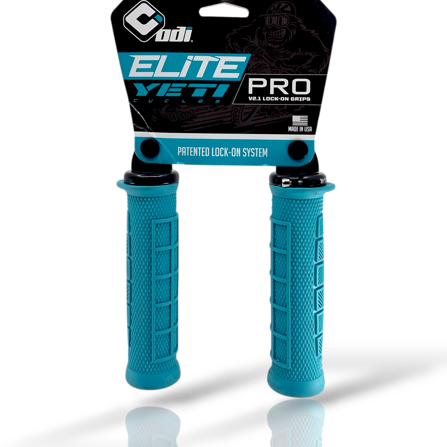 ODI Elite Pro MTB Lock On Grips 130mm - YETI Special Edition