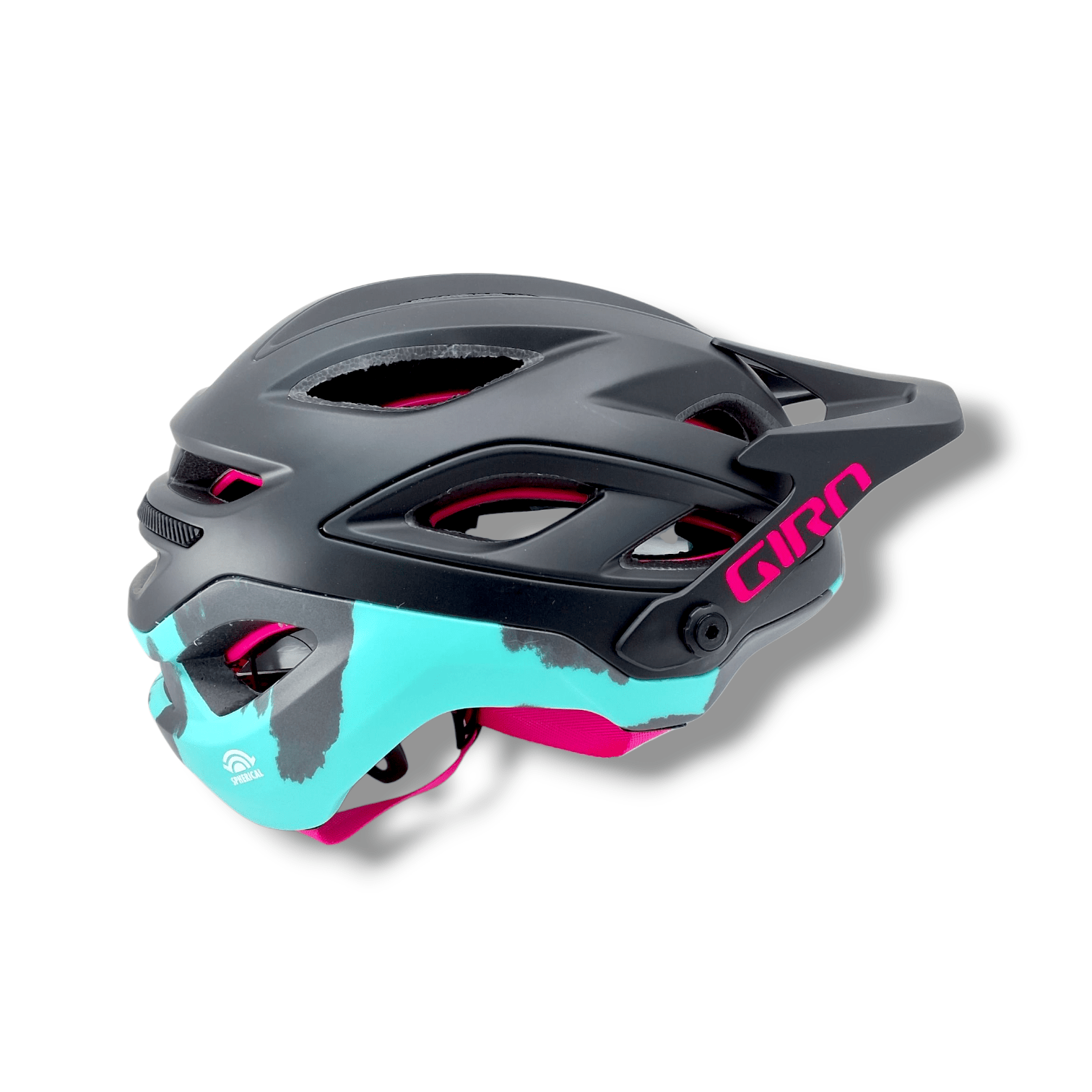 Giro Merit Spherical Woman'S Dirt Helmet 2022: Black Ice Dye M 55-59Cm