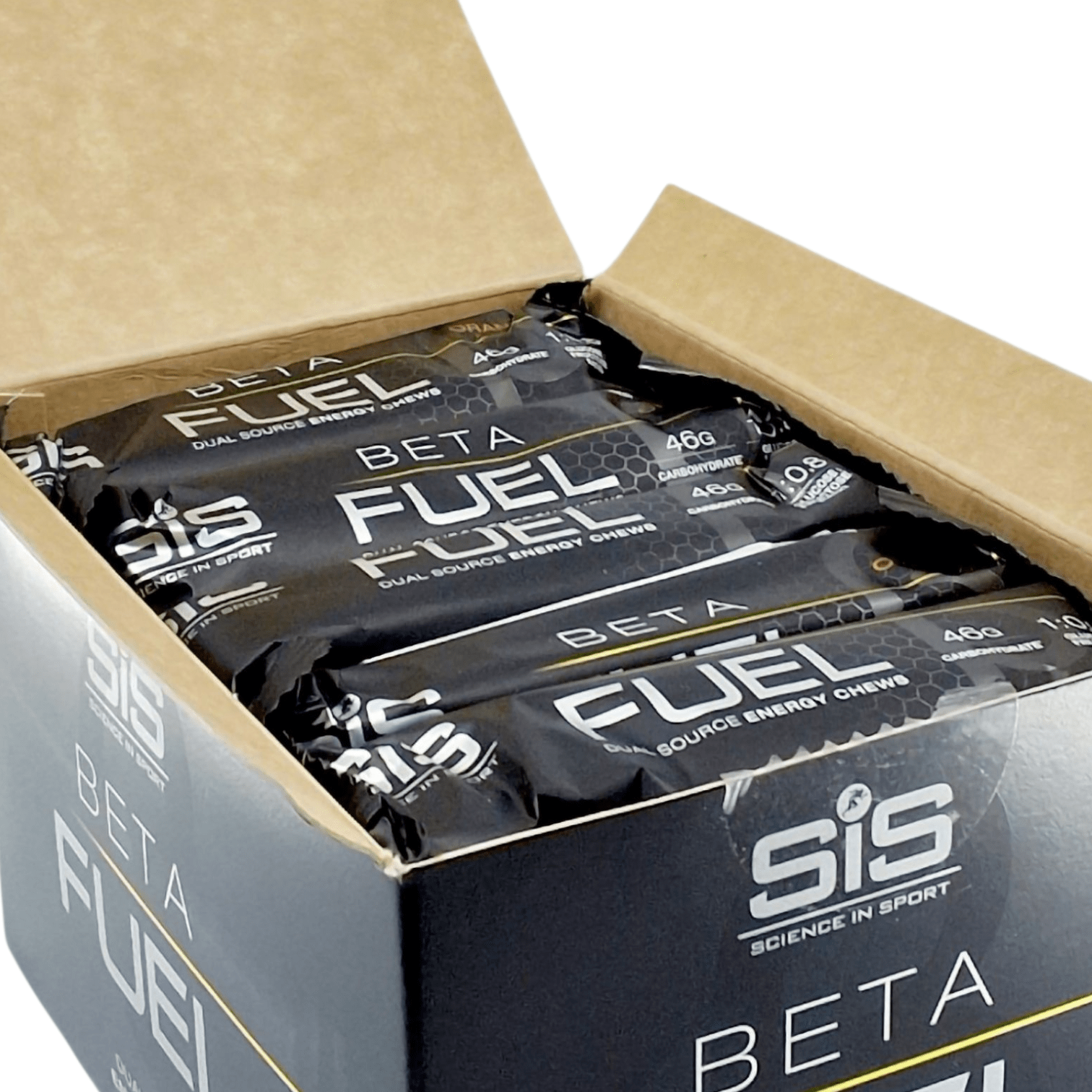 Science In Sport Beta Fuel Energy Chew - box of 20 x 60g - orange