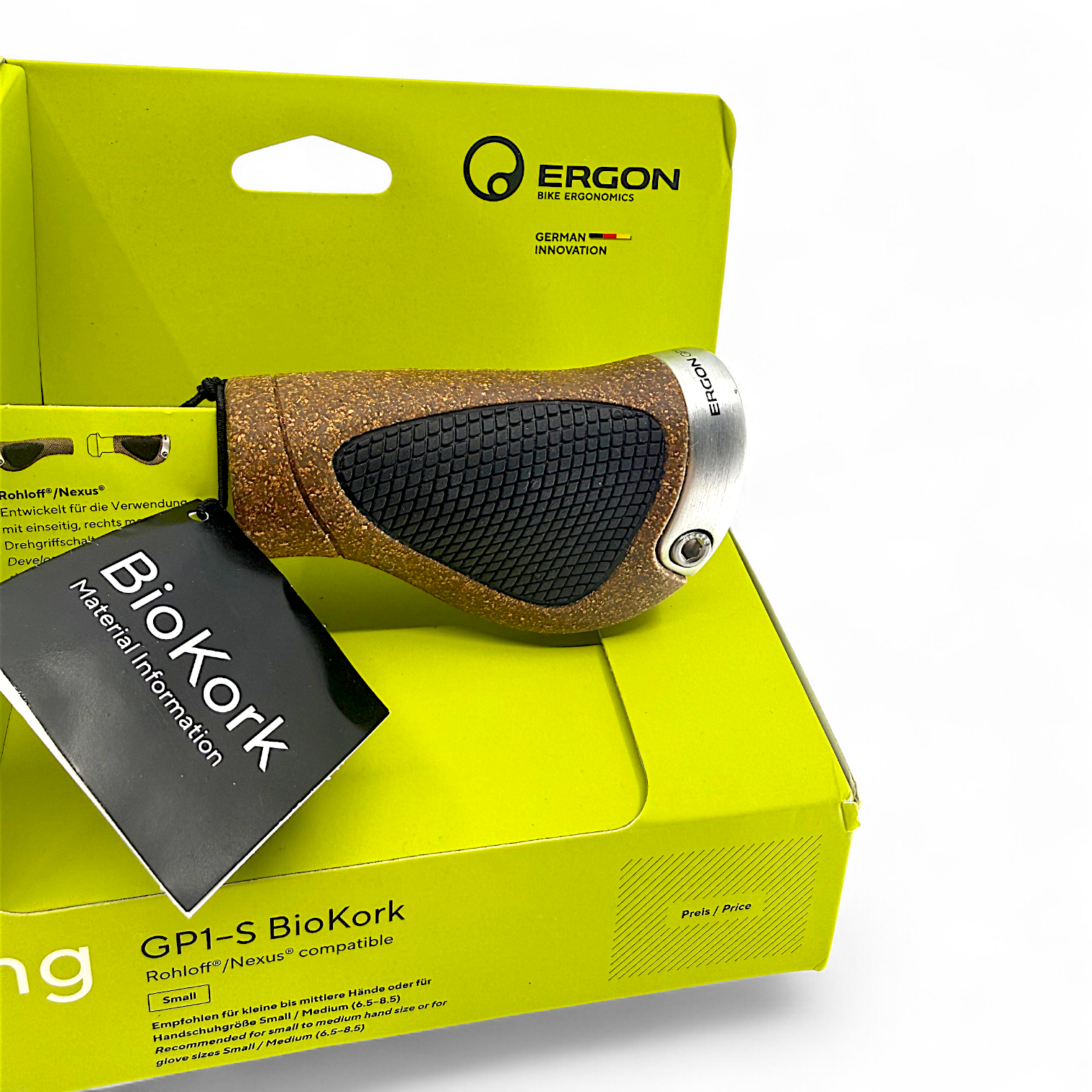 Ergon GP1 Biokork - Brown/Black - Nexus/Rohloff