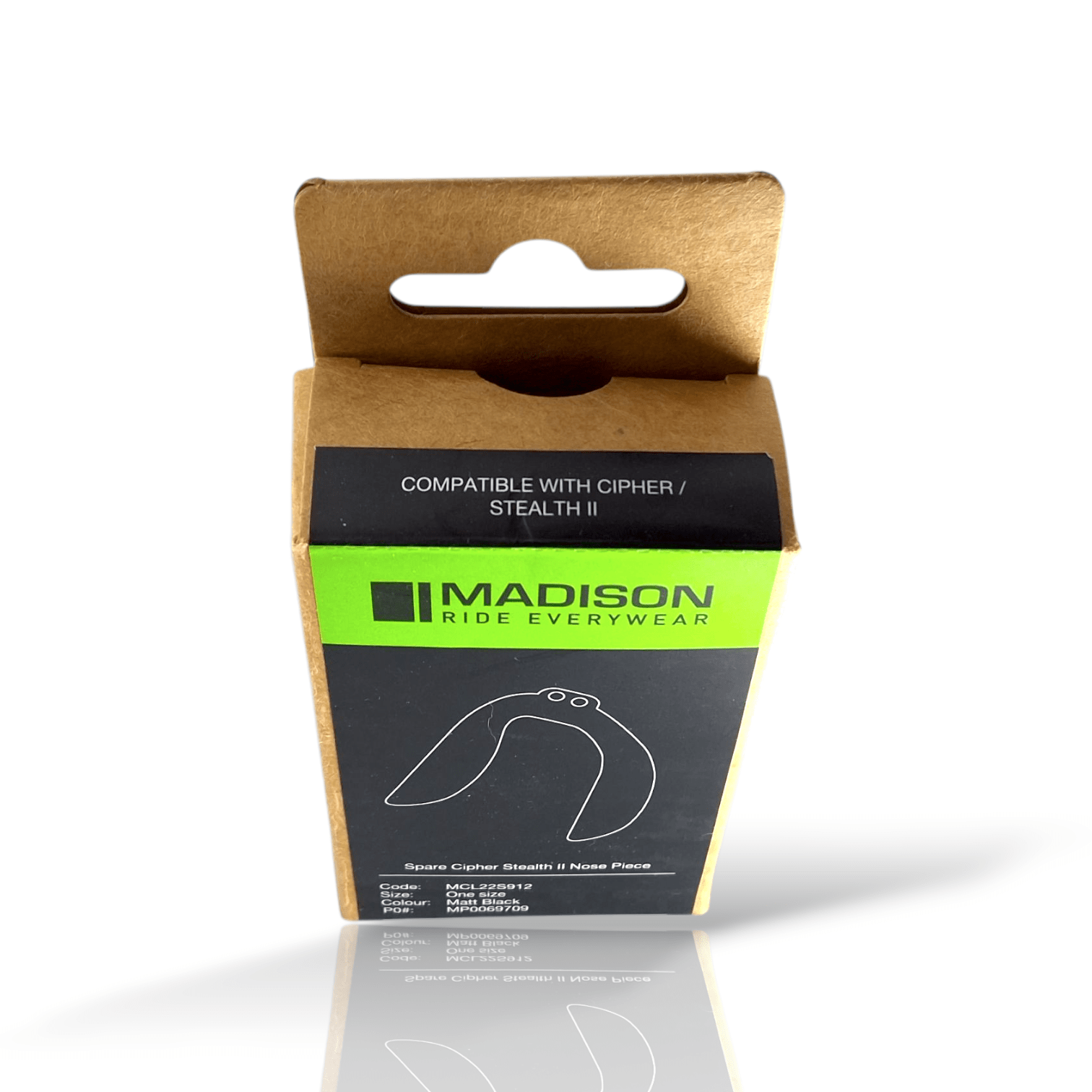 Madison Cipher Spare Nose Piece - matt black