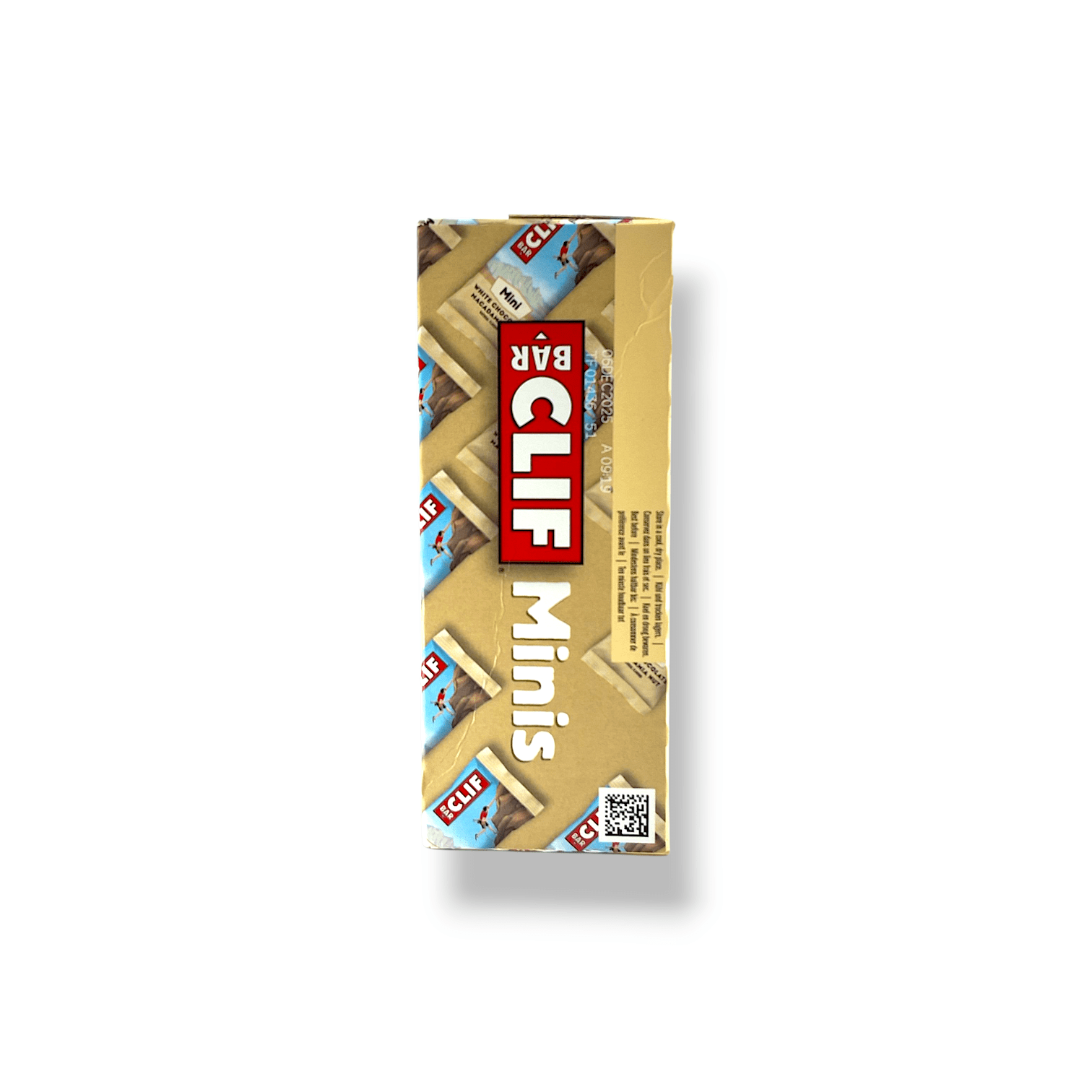 Clif Bar Mini White Chocolate Macadamia 10 Pack 70% Organic
