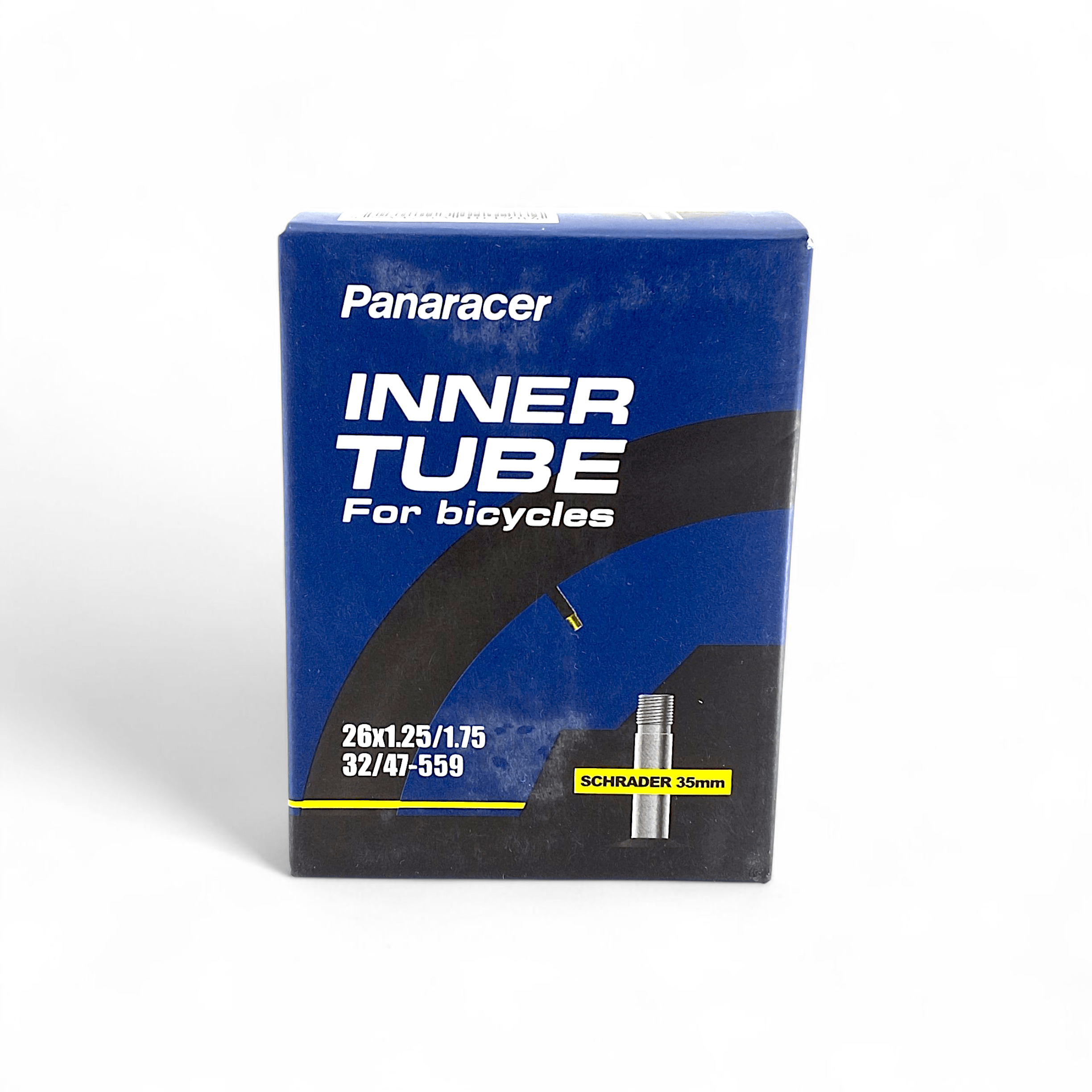 Panaracer Premium Inner Tube 26 Inch: Black/Black 26X1.25-1.75" 35Mm (Schrader)